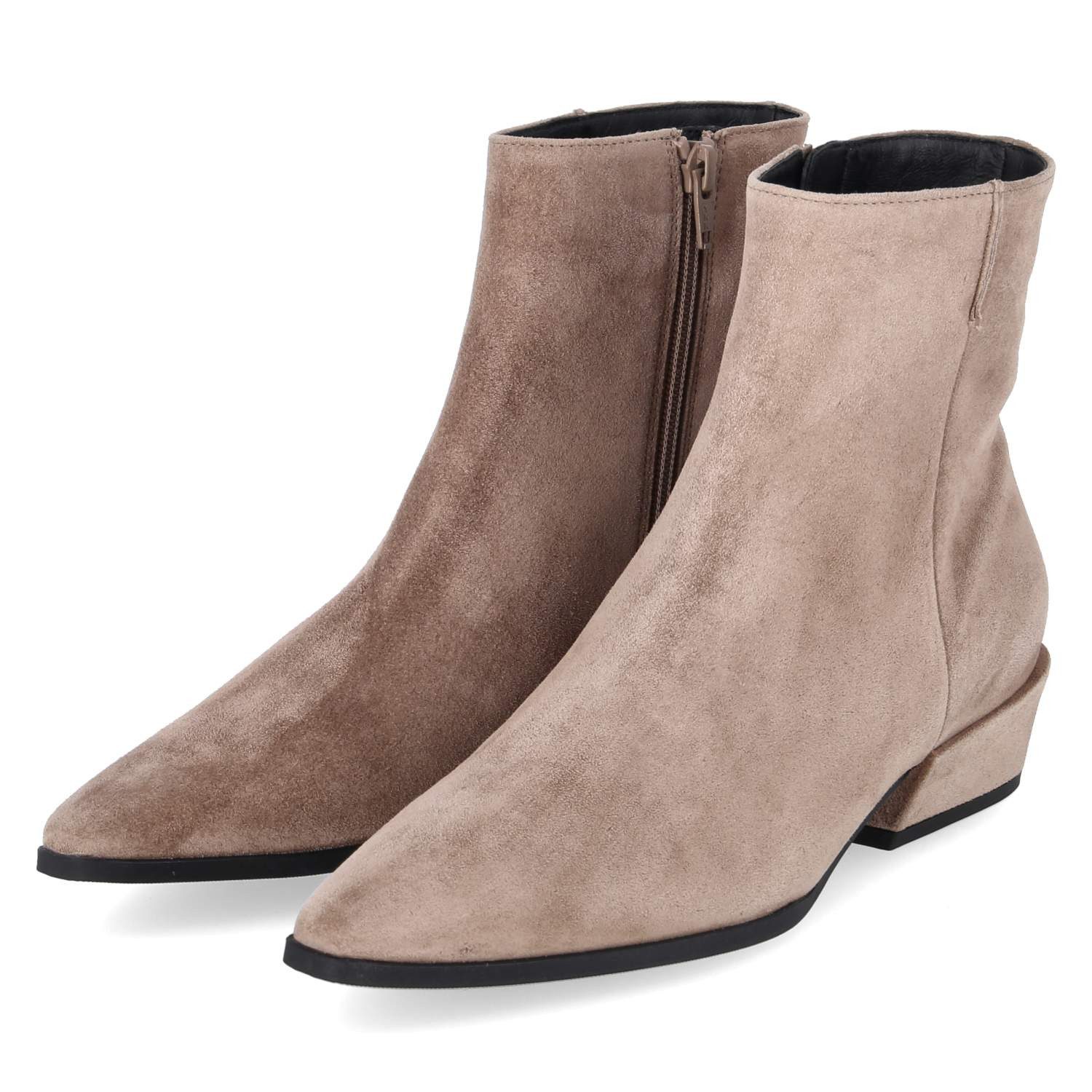 Högl Högl 210290219000 Damen Rauleder beige Schlupfstiefel