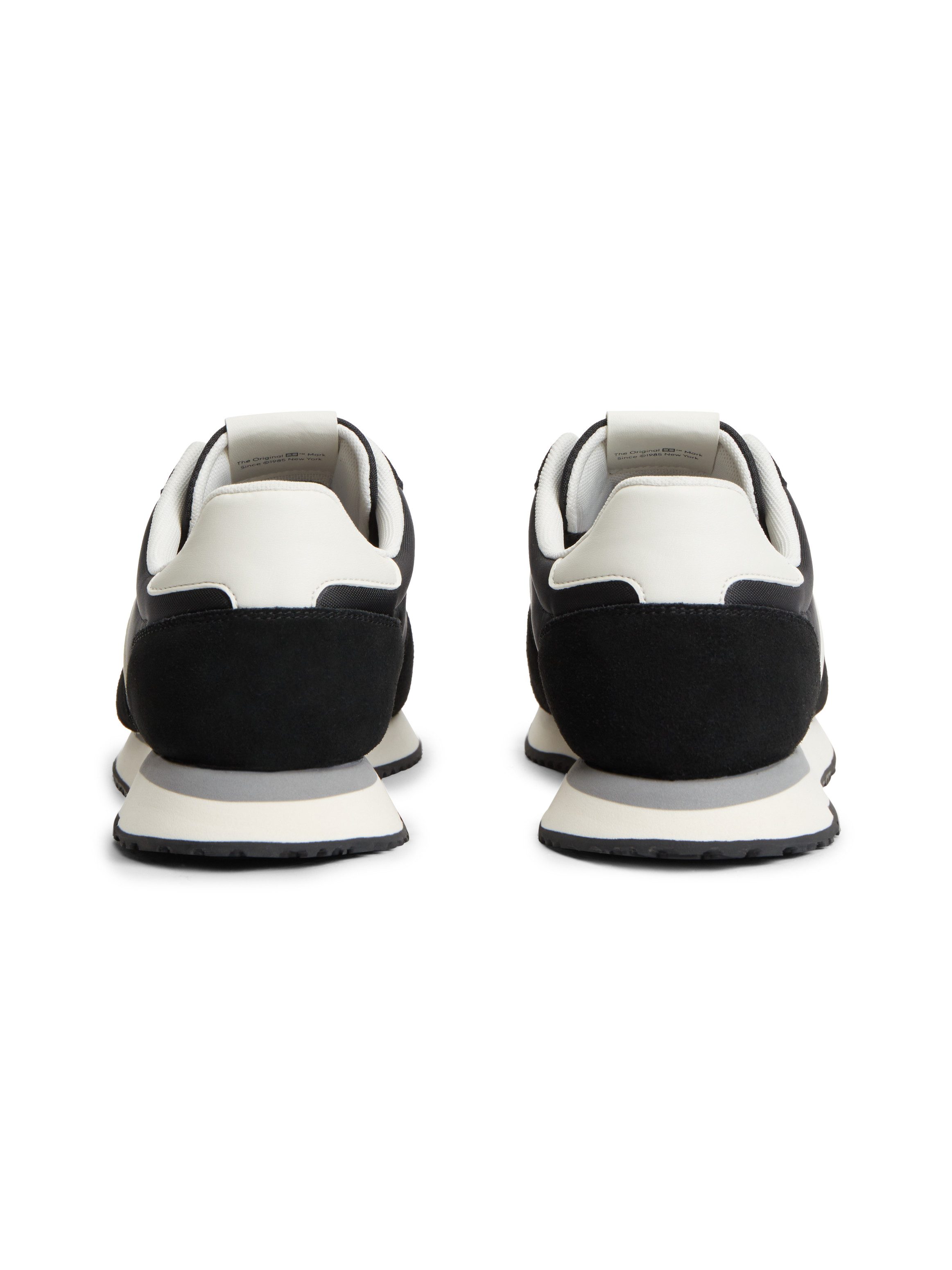 Tommy Jeans TJM EVA RUNNER MIX MATERIAL Sneaker Freizeitschuh, Schnürschuh mit Logoflaggen-Prägung an der Schuhzunge