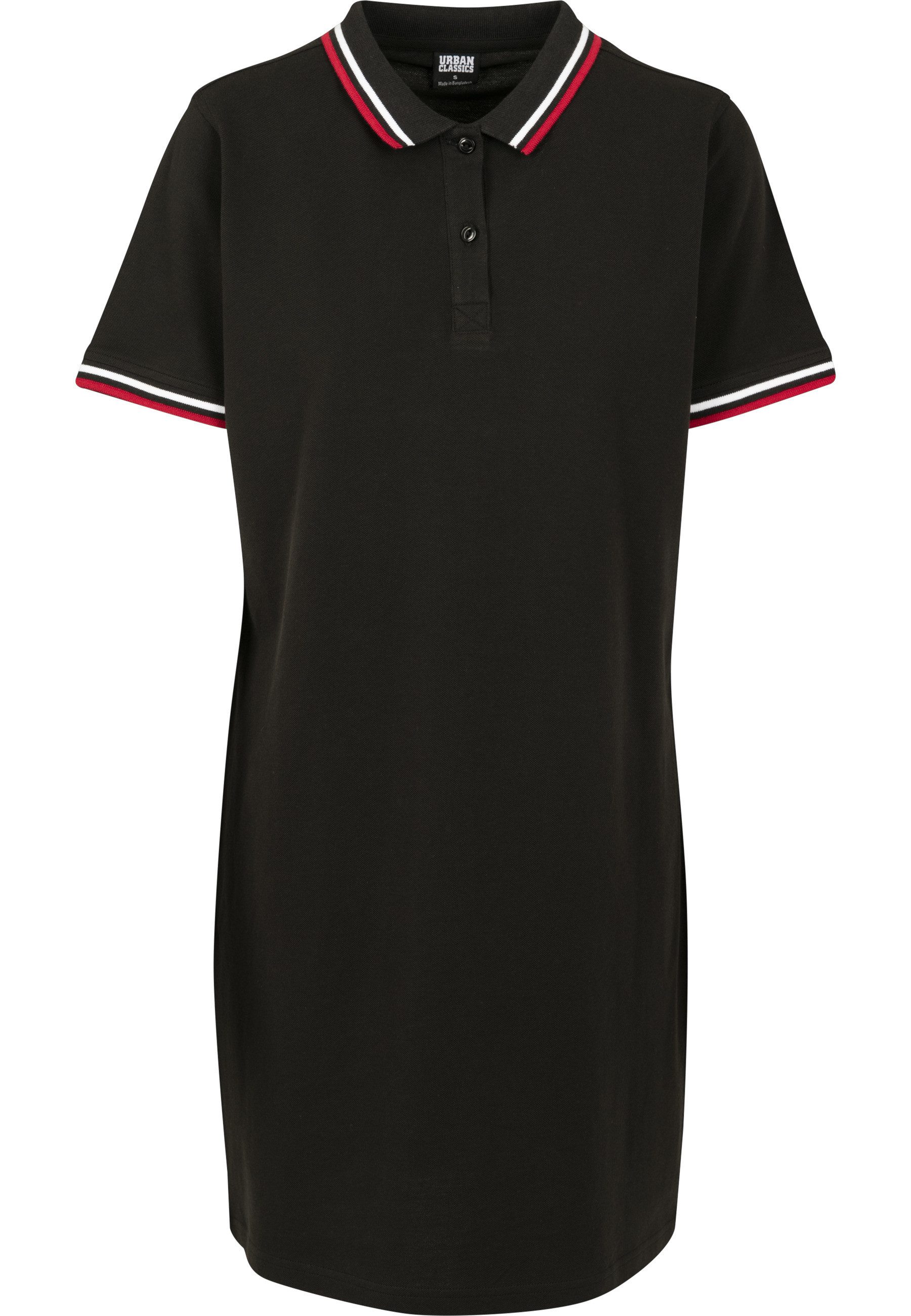 URBAN CLASSICS Shirtkleid Urban Classics Damen Ladies Polo Dress (1-tlg)