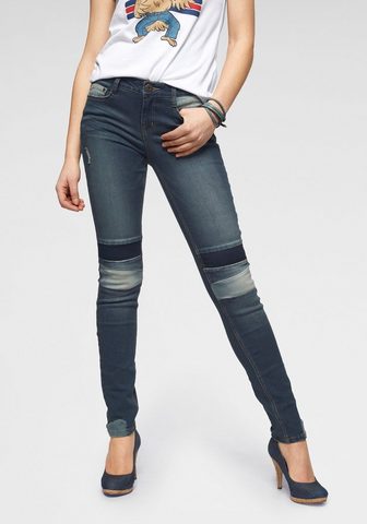 Узкие джинсы »im Patchwork-Look&...