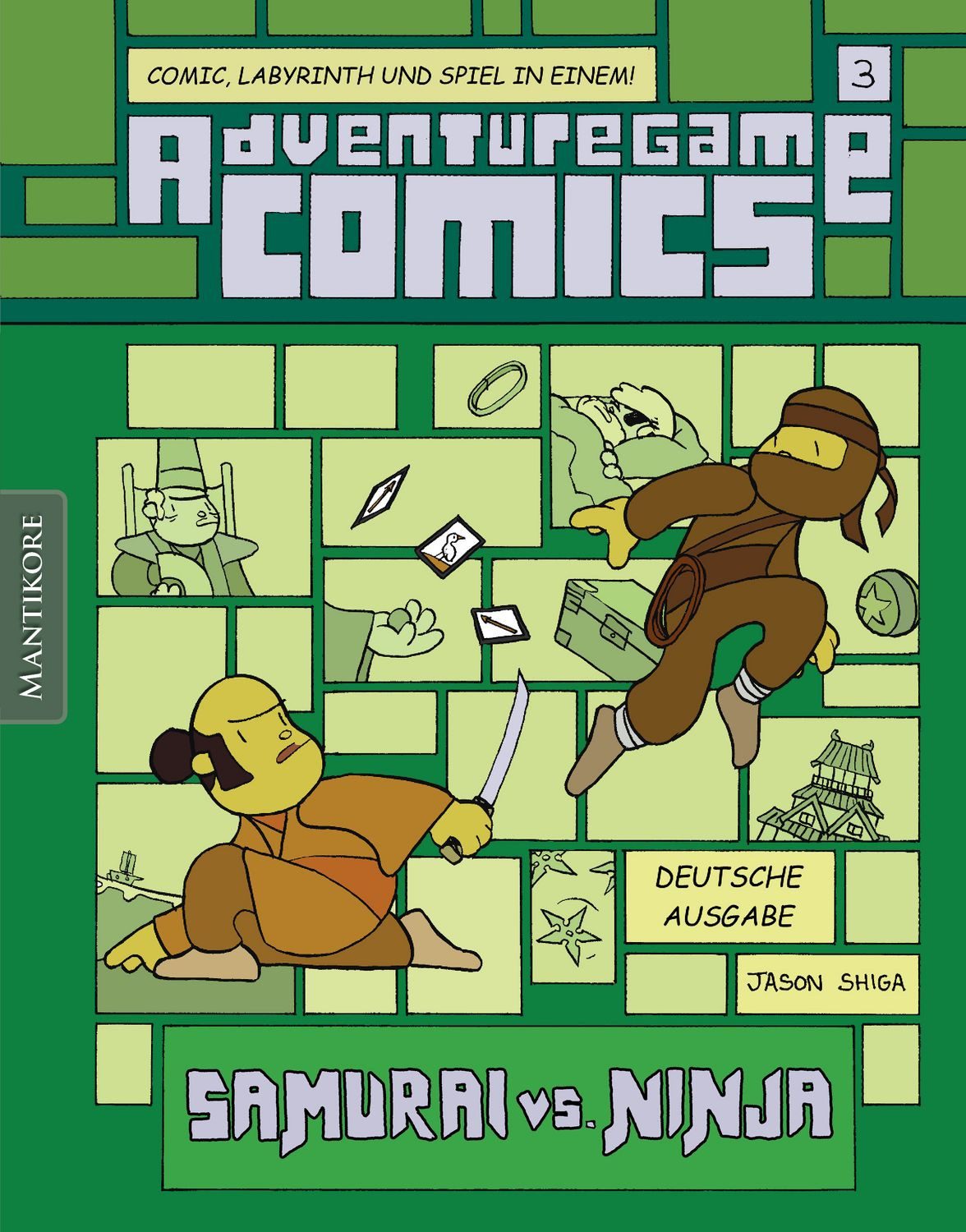 Adventuregame Comics 3 Samurai vs. Ninja / Jason Shiga, Samurai vs. Ninja