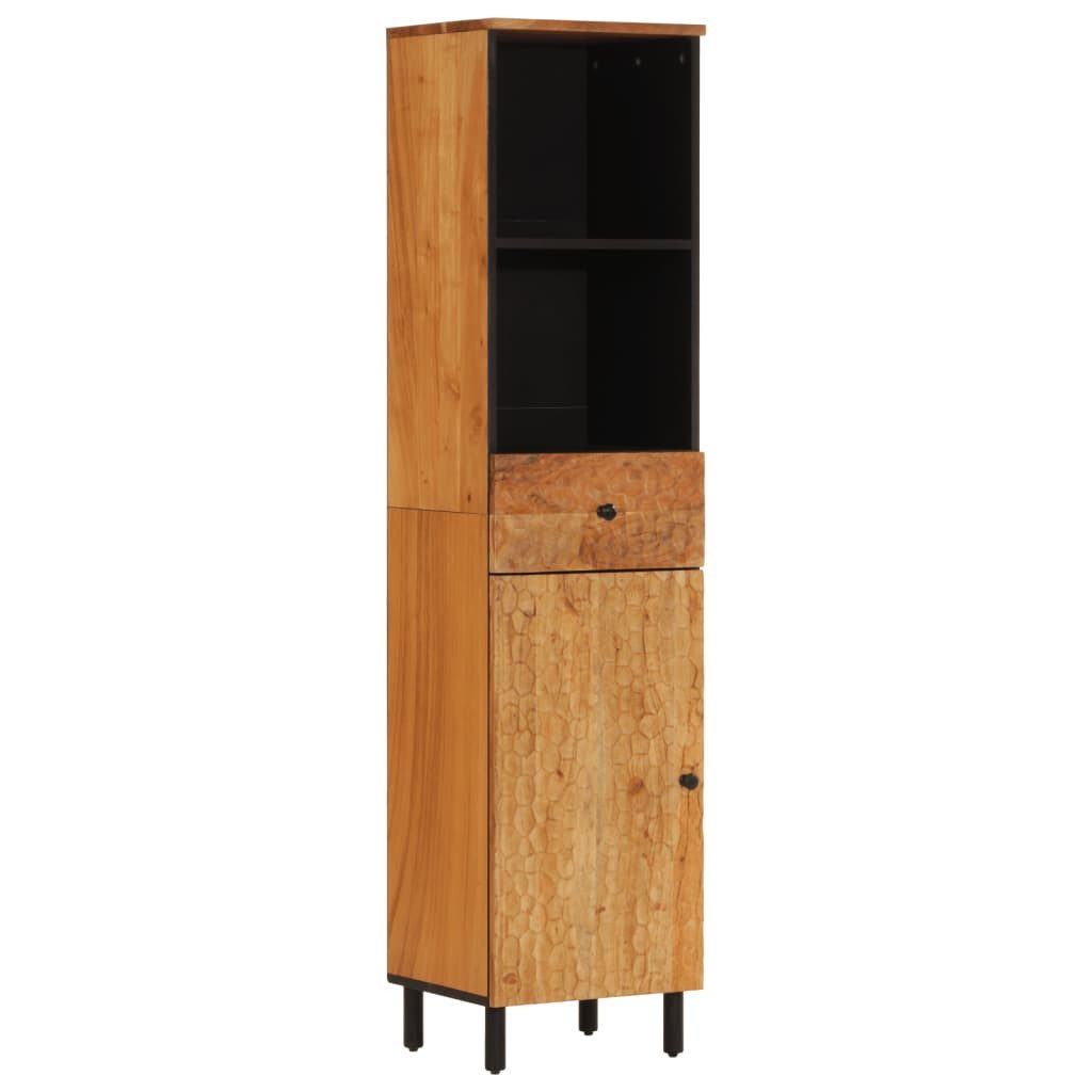 vidaXL Waschbeckenunterschrank Badschrank 38x33x160 cm Massivholz günstig online kaufen