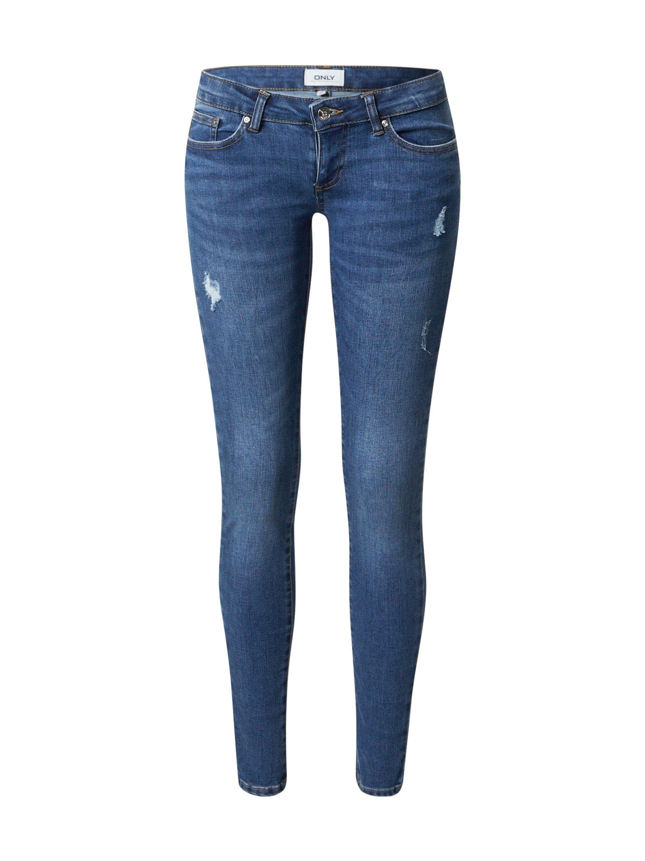 ONLY Skinny-fit-Jeans Coral (1-tlg) Plain/ohne Details günstig online kaufen