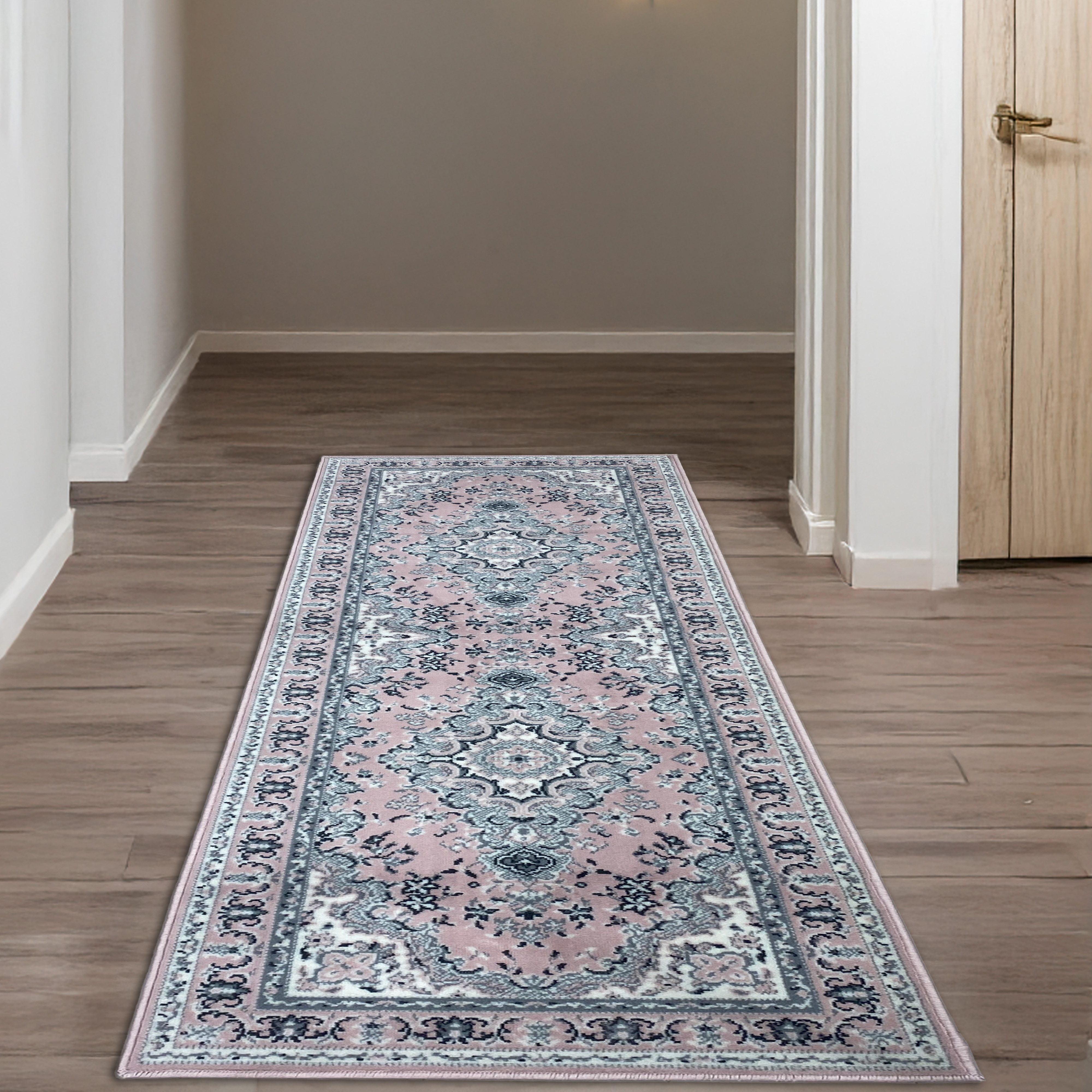 my home Дорожка Oriental, Made in Belgium, rechteckig, Höhe: 7 mm, Дорожка, Brücke, Kurzflor, Orient-Optik, mit Bordüre, gewebt