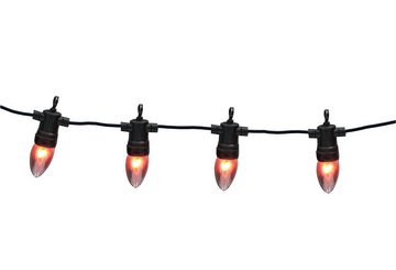 Grundig LED-Lichterkette 10 LED-Glühbirnen, LED Lichterkette mit Flammeneffekt
