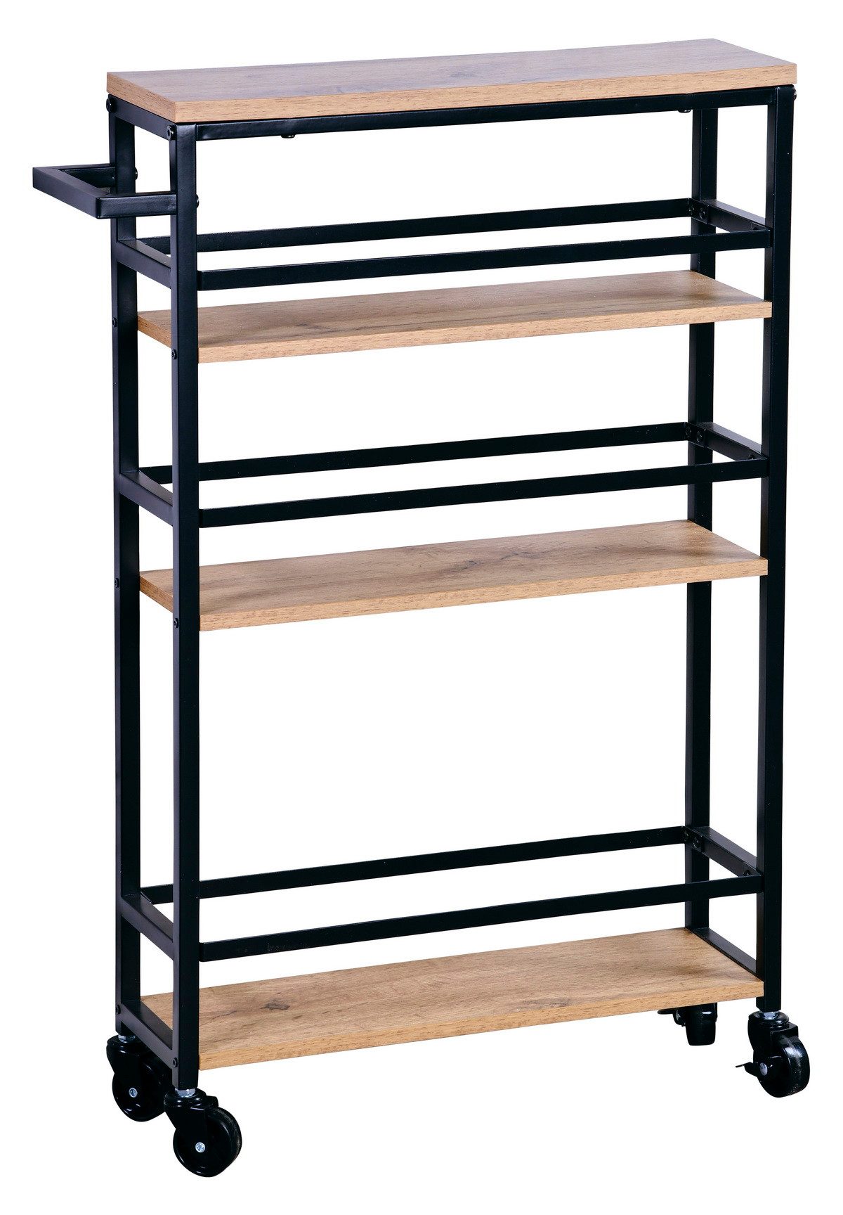 KESPER® Regalwagen Nischenregal Regal-Wagen auf Rollen Rollwagen, fahrbarer günstig online kaufen