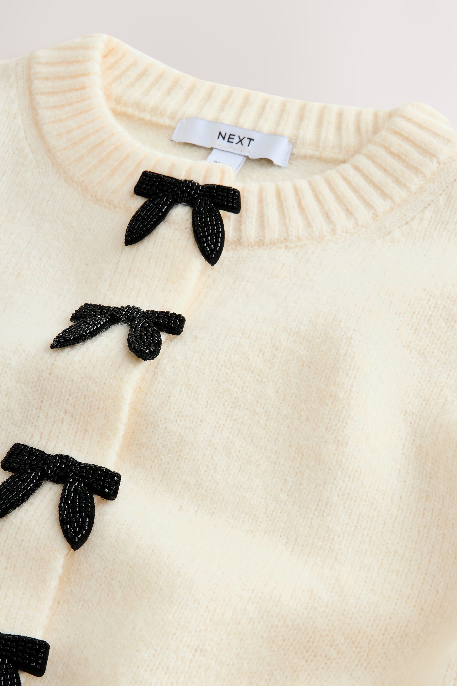 Next Strickjacke Strickjacke mit Rundhalsausschnitt (1-tlg) günstig online kaufen