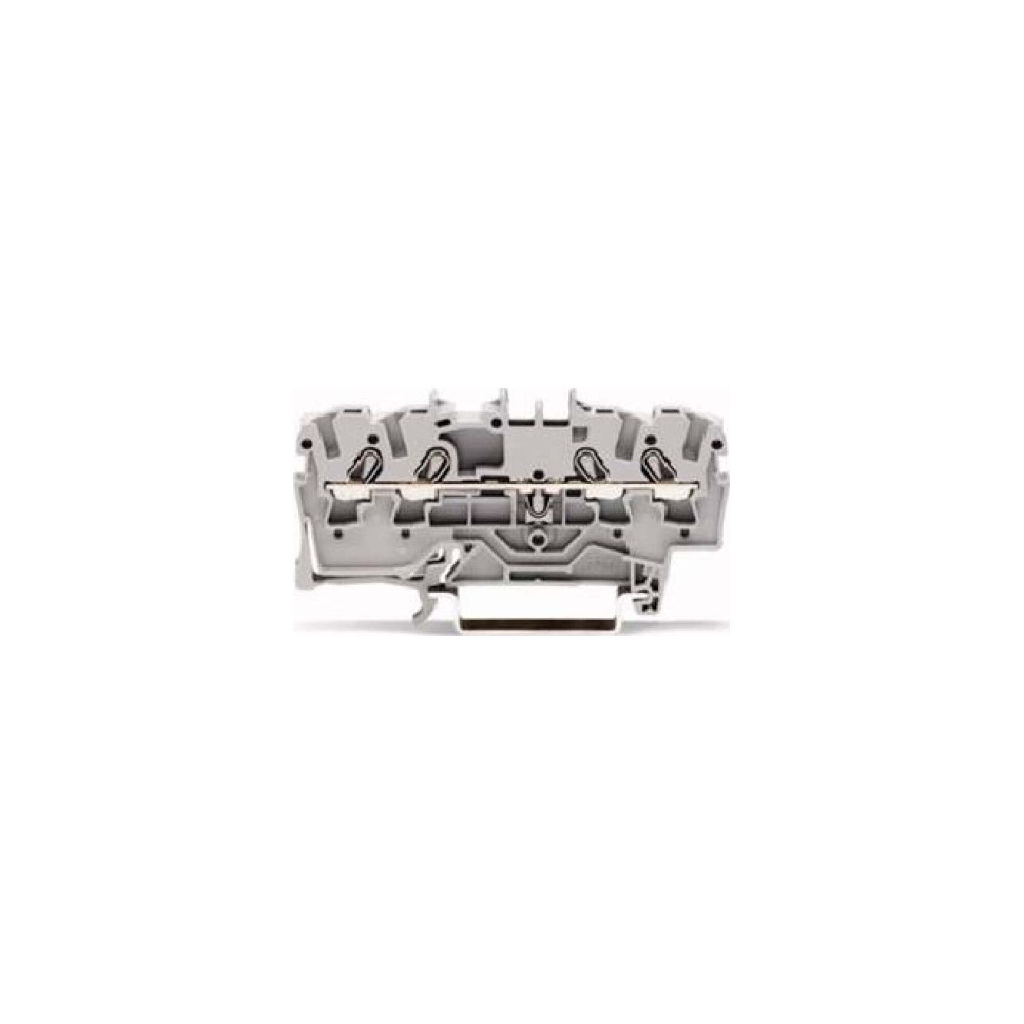 WAGO Sicherungshalter WAGO GmbH& Co. KG Durchgangsklemme 4-Leiter, TS 35 2002-1401