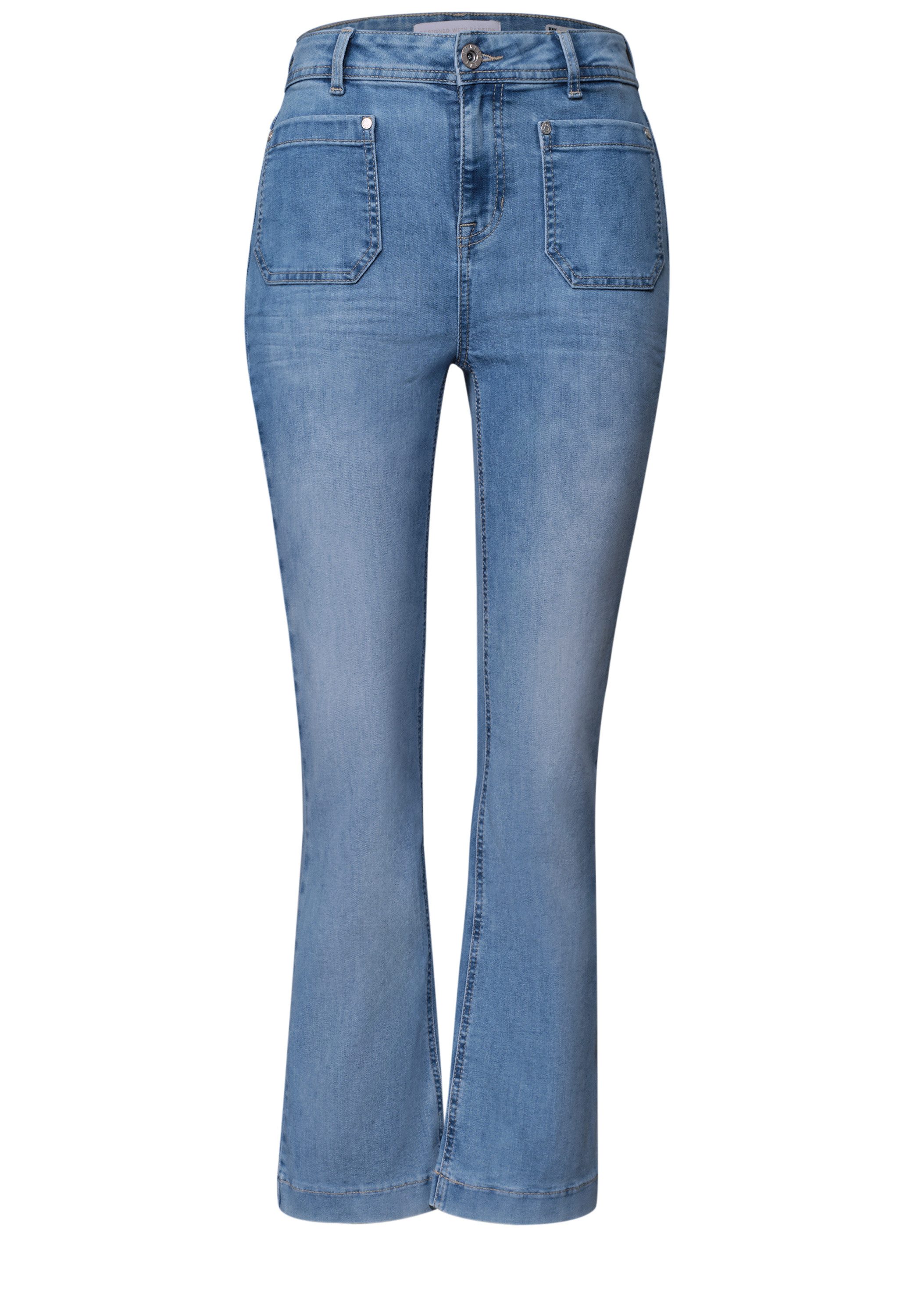 STREET ONE Slim-fit-Jeans High Waist – Bild 5 von 5
