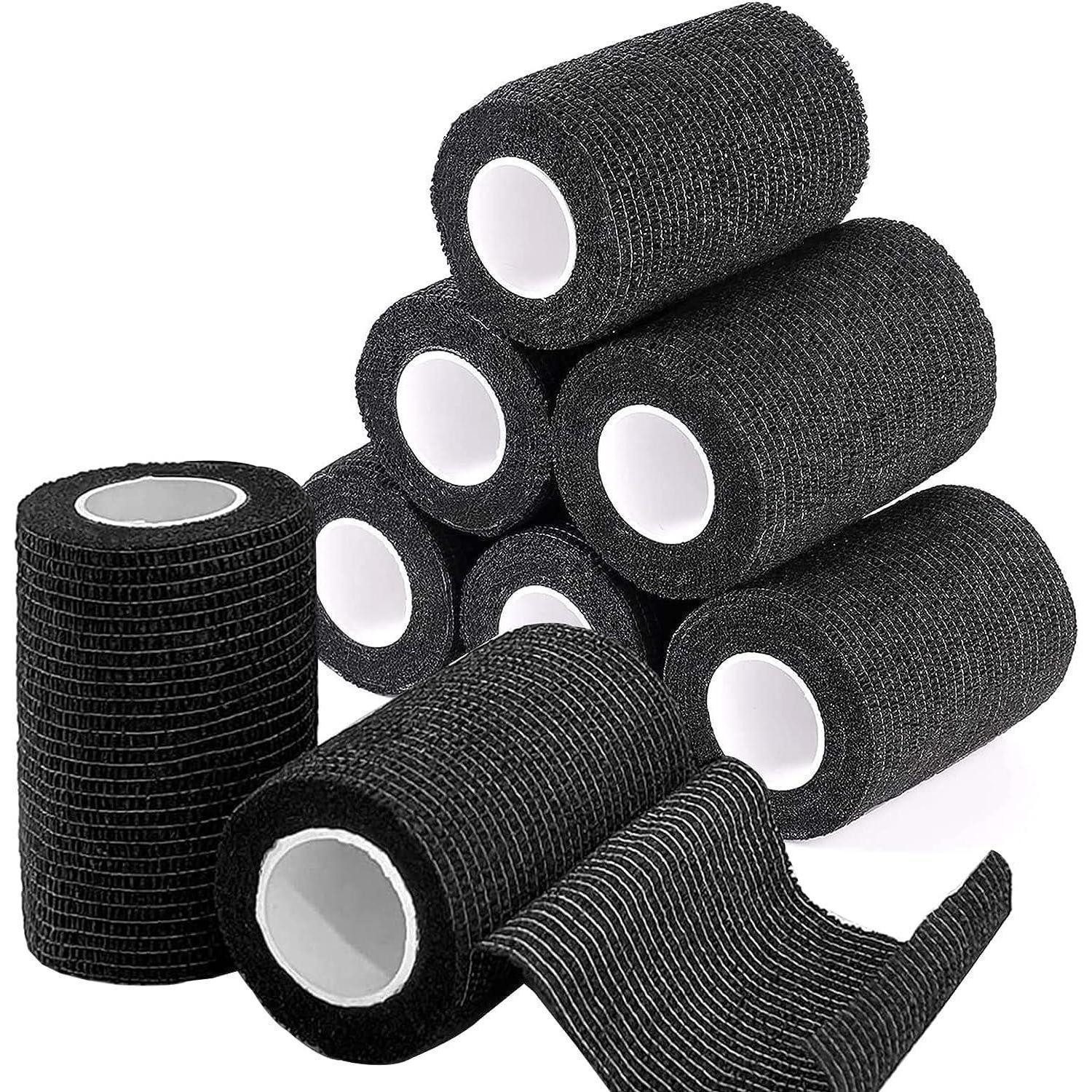 LuxusKollektion Pferdebandage Verband Selbstklebend Pflaster 8 Rollen 7,5cm 4,5m 5cm x 5cm