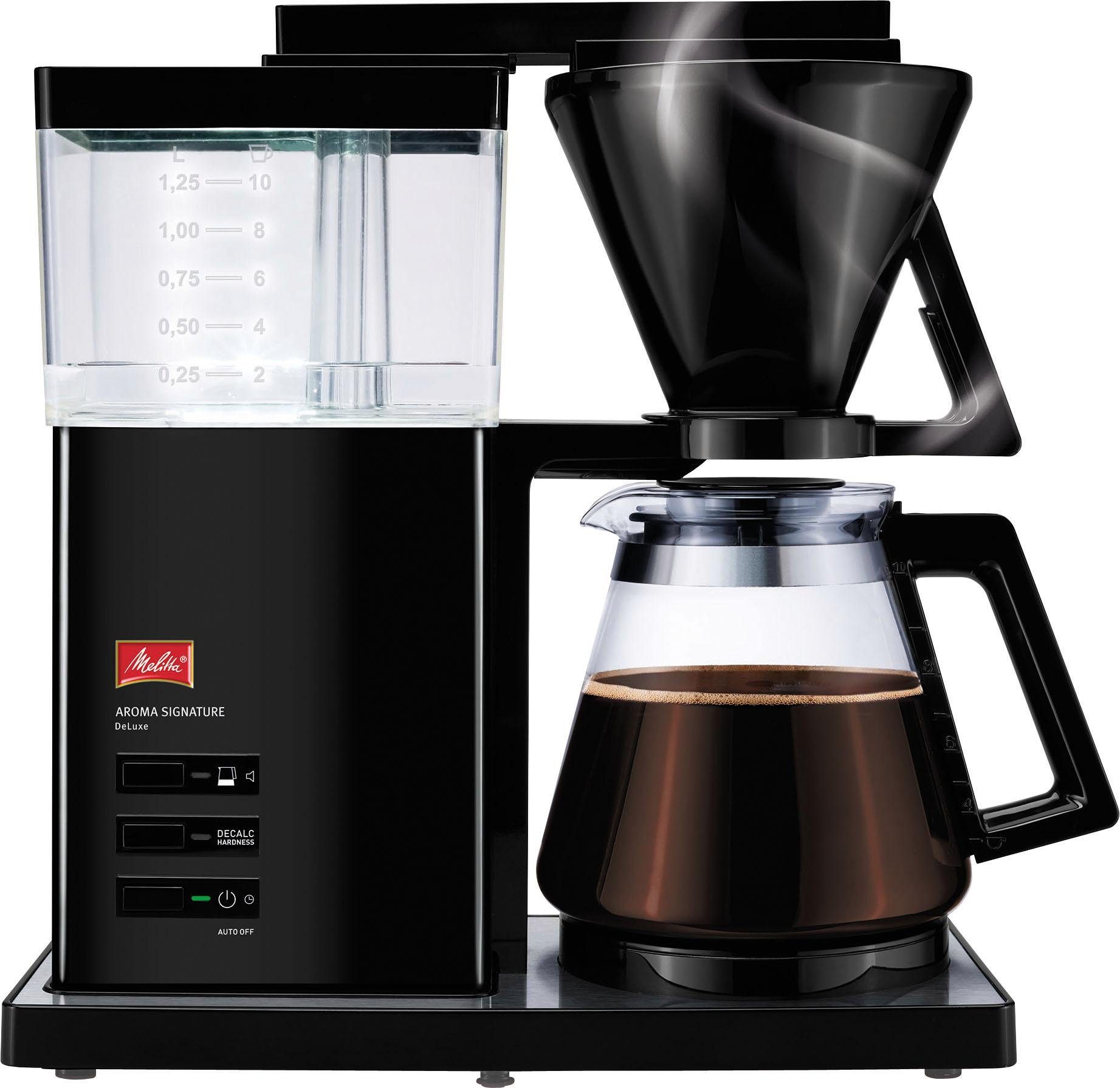 Melitta Filterkaffeemaschine Aroma Signature Deluxe "Black" 100703, 1