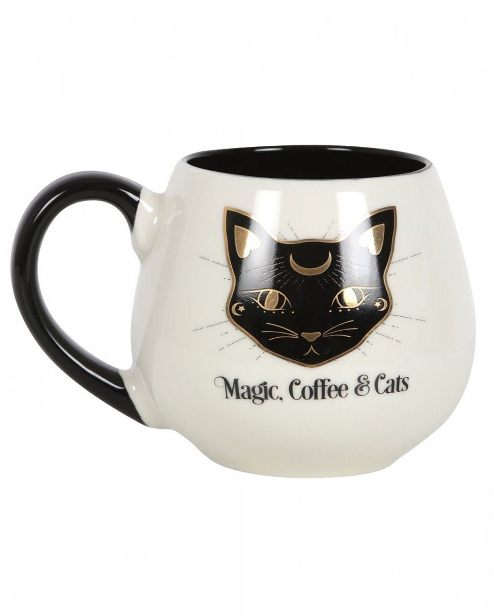 Keramik Magic, Cats Horror-Shop Geschirr-Set Coffee & Lieblingstasse,