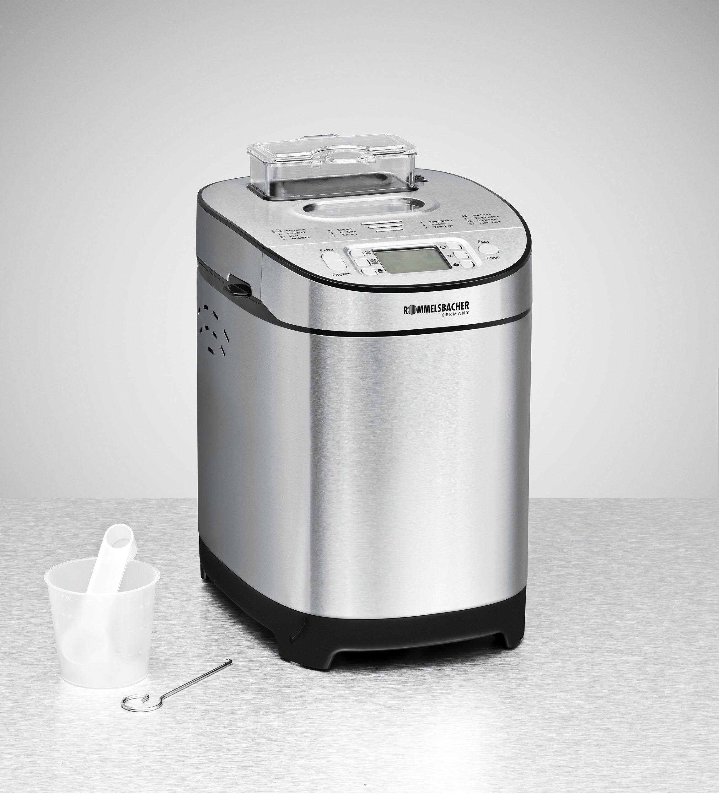 Rommelsbacher Brotbackautomat BA 550, 13 Programme, 550 W online kaufen ...