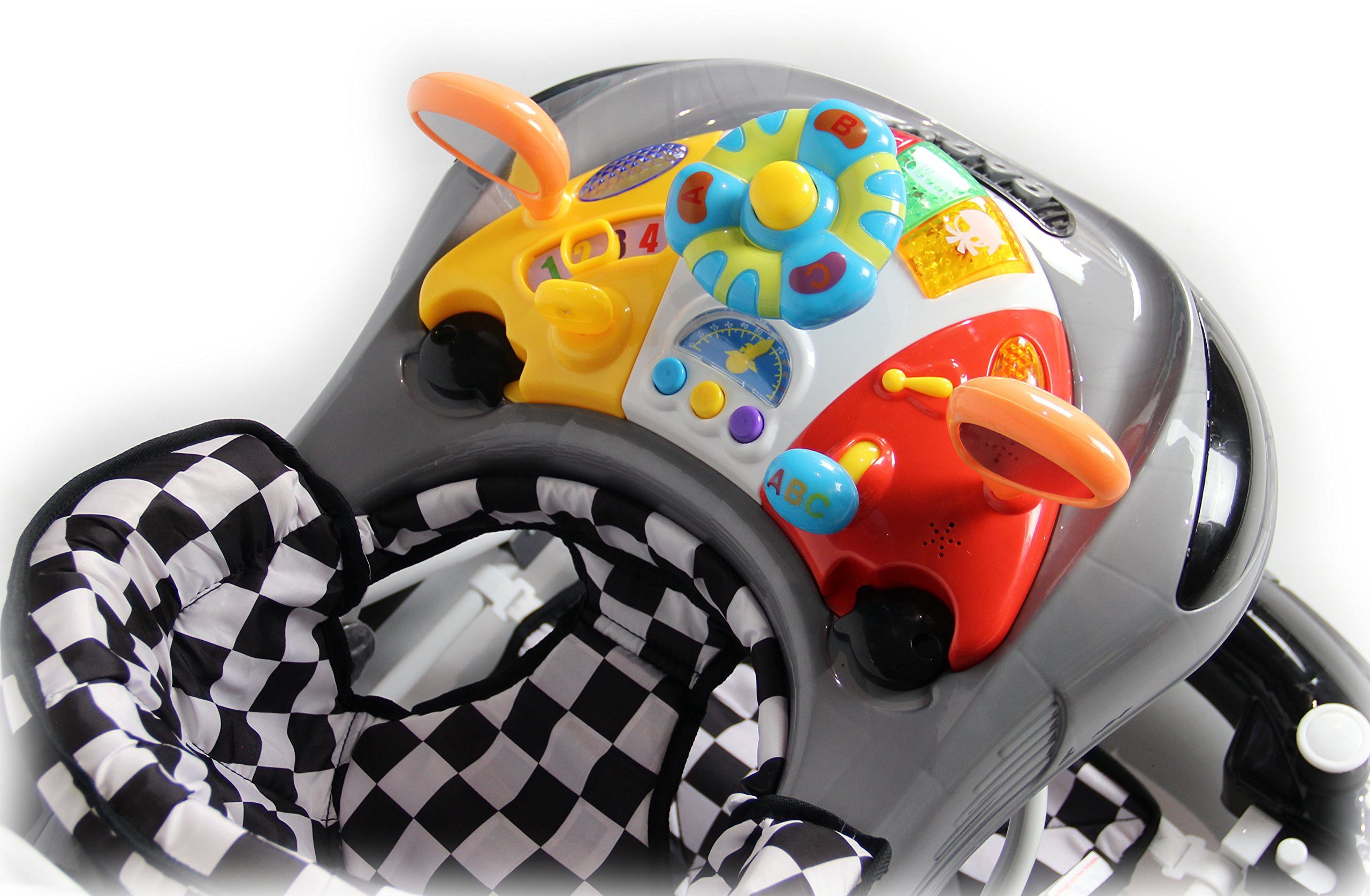 Clamaro Lauflernwagen Gehfrei Lauflernhilfe – Sicherer Lauflernwagen für Babys – Bild 2 von 5