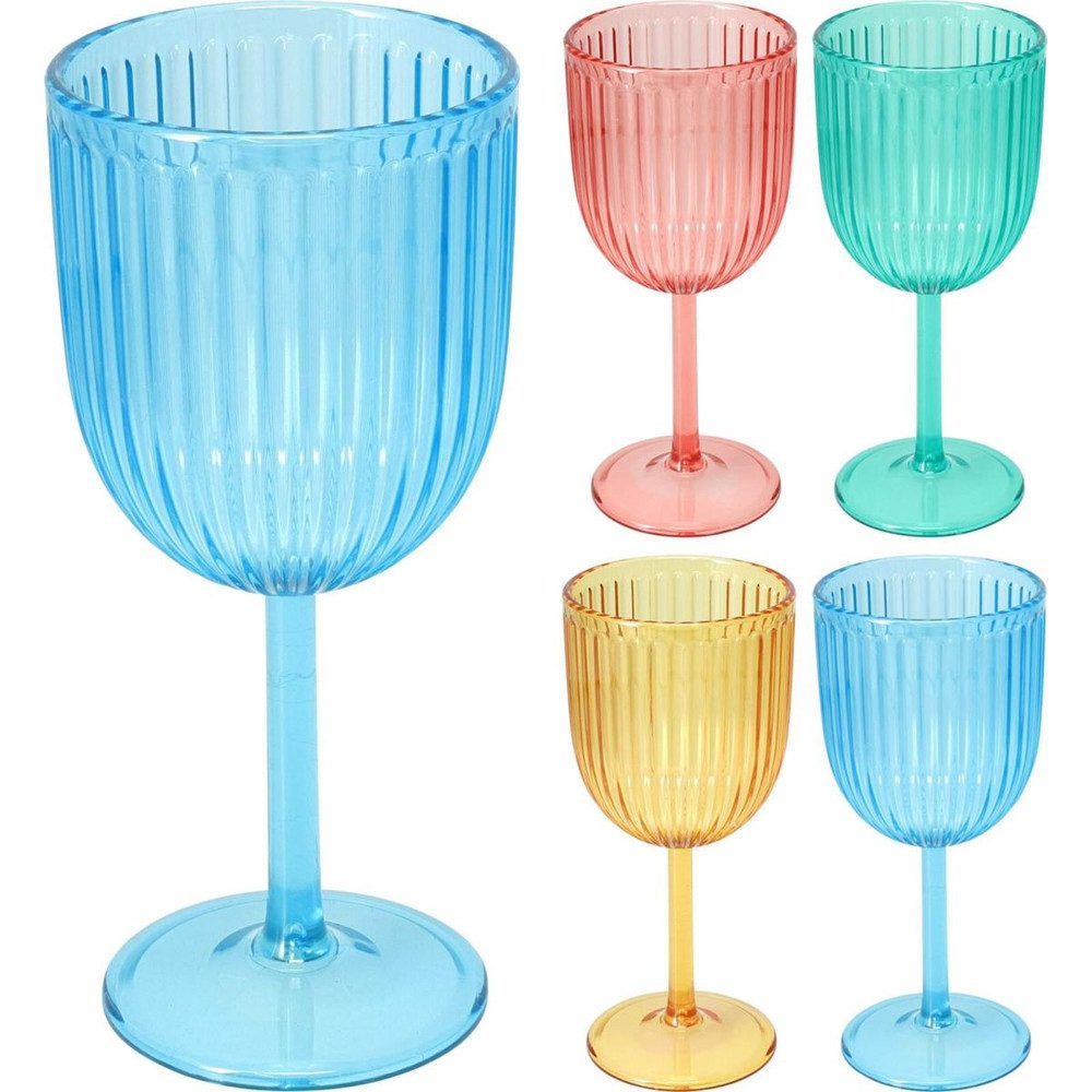 Koopmann Glas Weinglas - aus Kunststoff - ca. 250 ml - 1 Stück, 1-tlg., Kunststoff