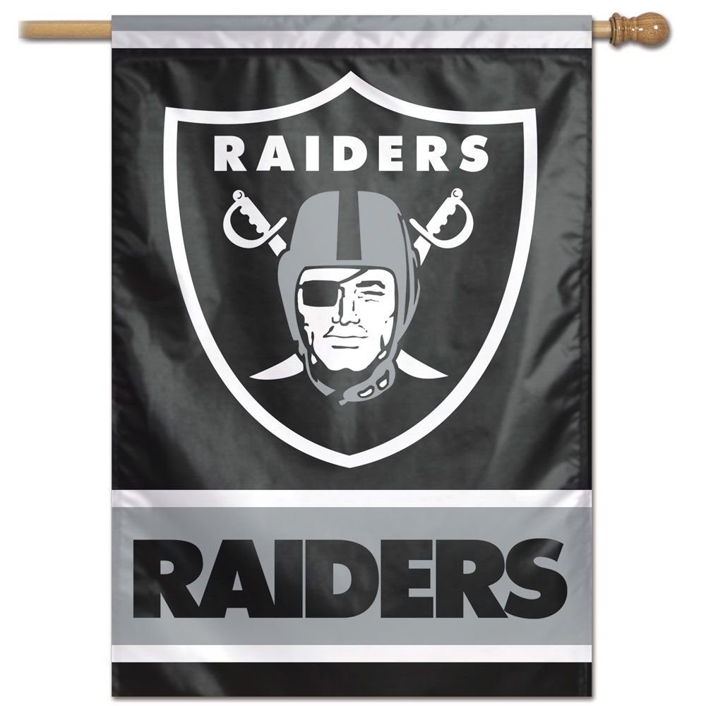 Vertical Las Fahne Raiders Vegas 70x100cm WinCraft Wanddekoobjekt NFL