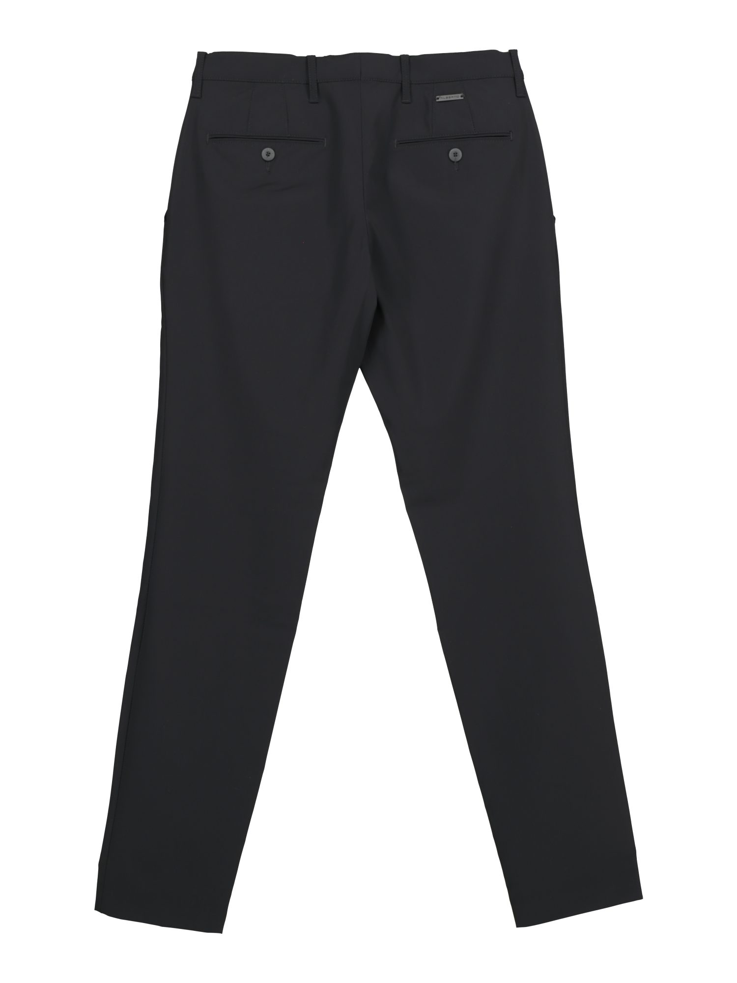 Alberto Stoffhose schwarz,Casual,Polyamid,Unifarben,Slim Fit,Mittel