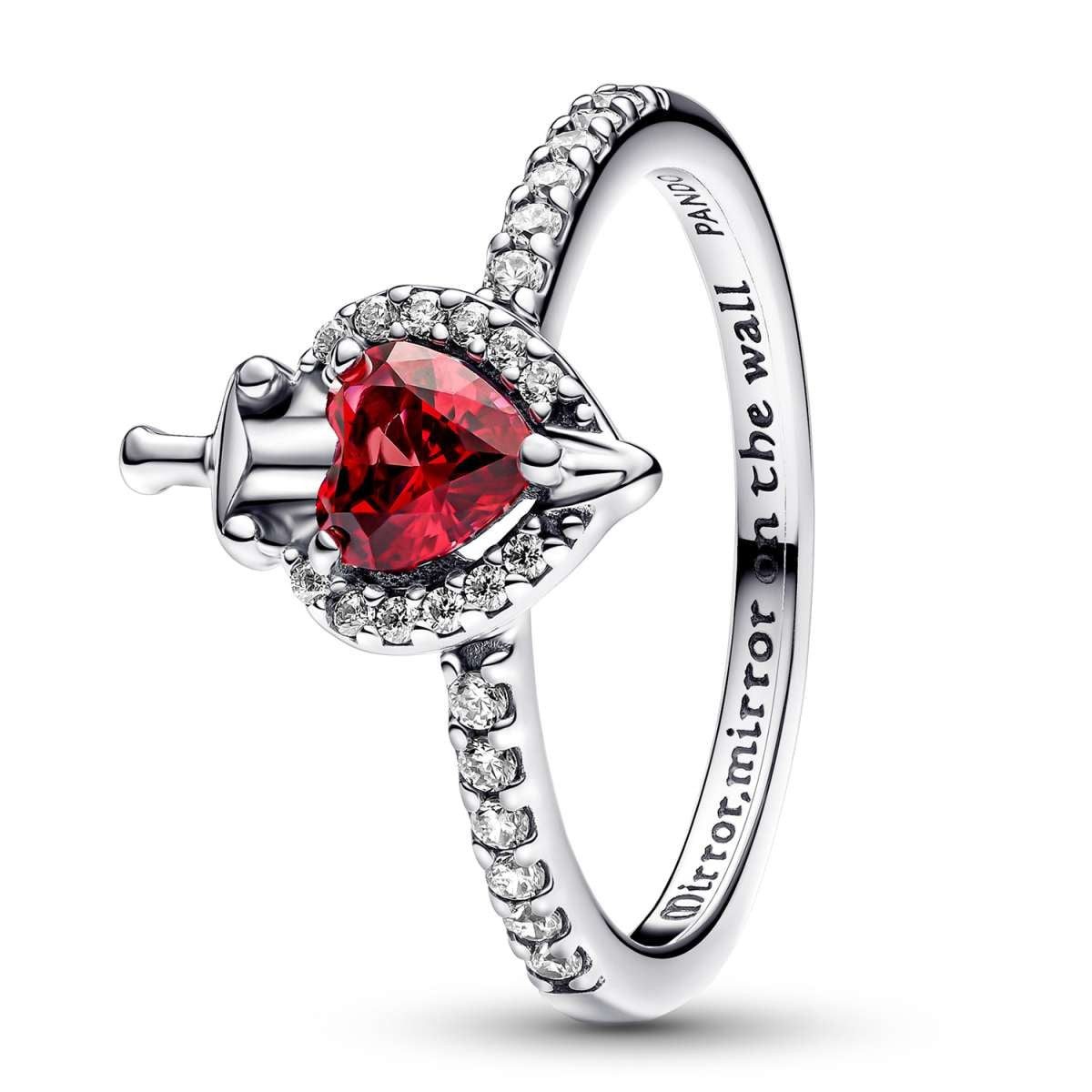 Pandora Silberring 193422C01, Damenring Disney Villains Evil Queen Silber