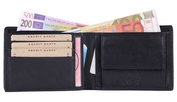 SHG Geldbörse ◊ Herren Lederbörse Portemonnaie, Elegante Herrengeldbörse Börse Portemonnaie RFID Schutz