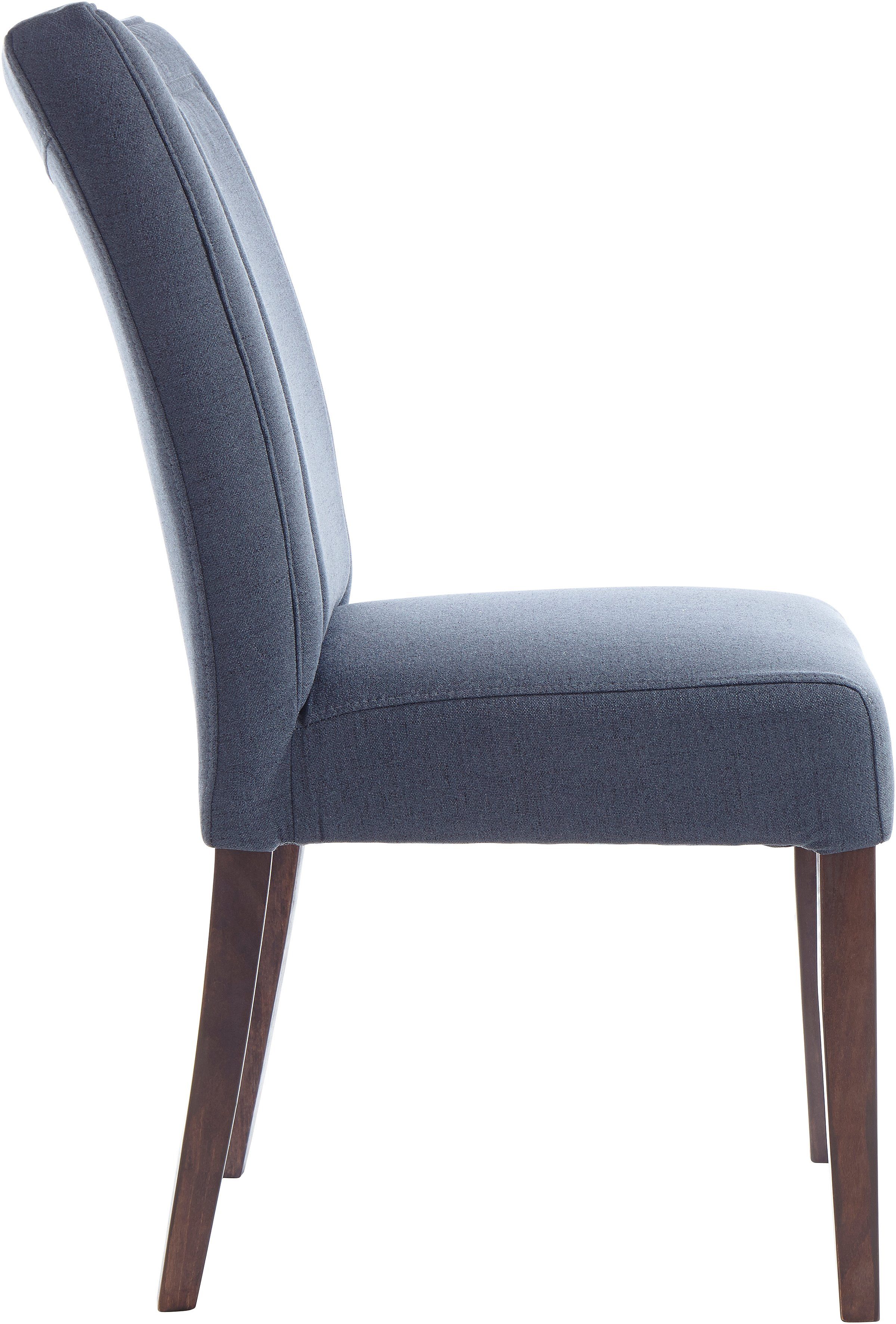 OTTO home Esszimmerstuhl Zena (Set, 2 St), Gestell aus Massivholz, Polsterstuhl, Esszimmer, Bestseller