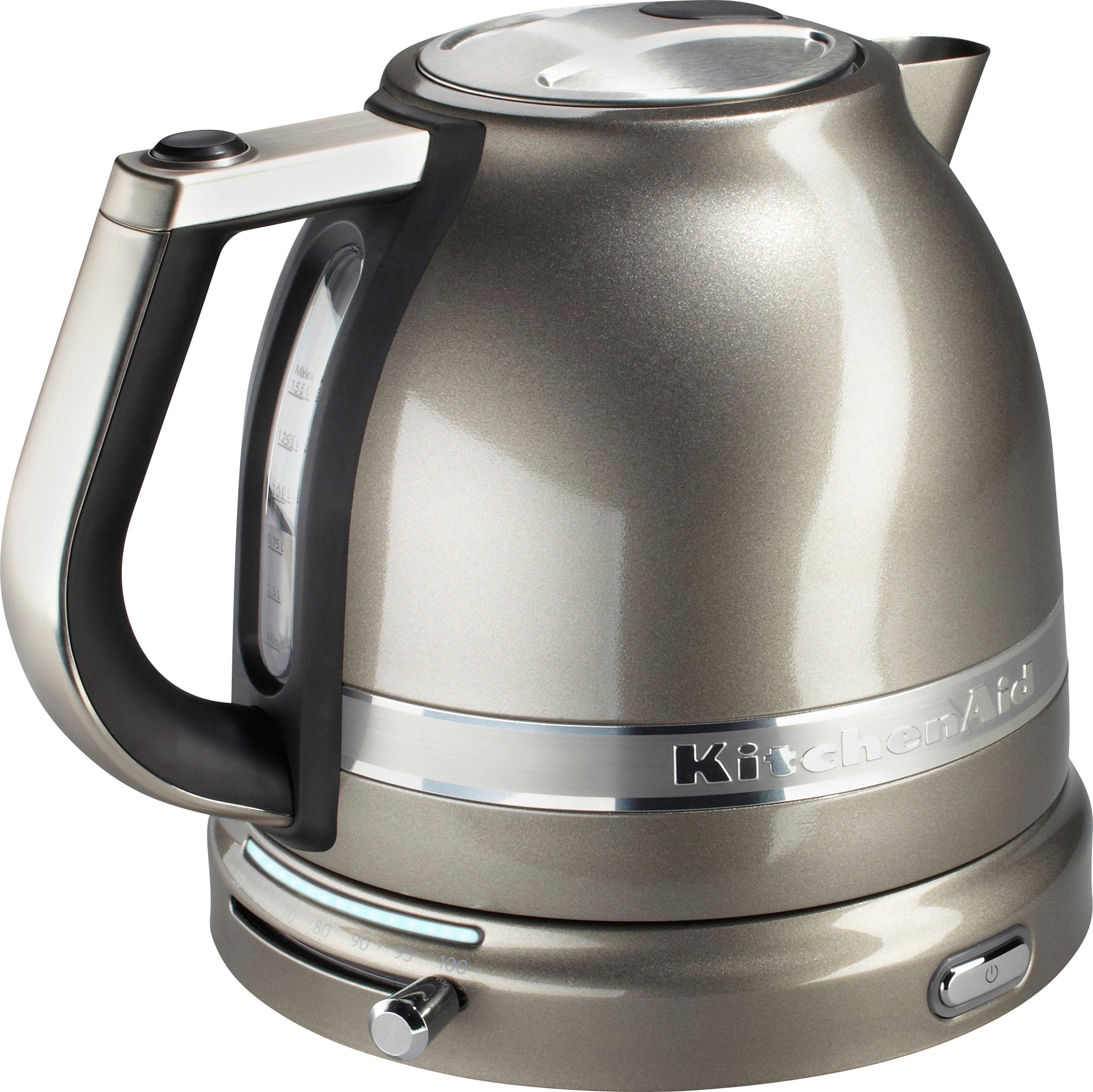 KitchenAid Wasserkocher 5KEK1522EMS MEDALLION-SILBER, 1,5 l, 2400 W – Bild 2 von 5