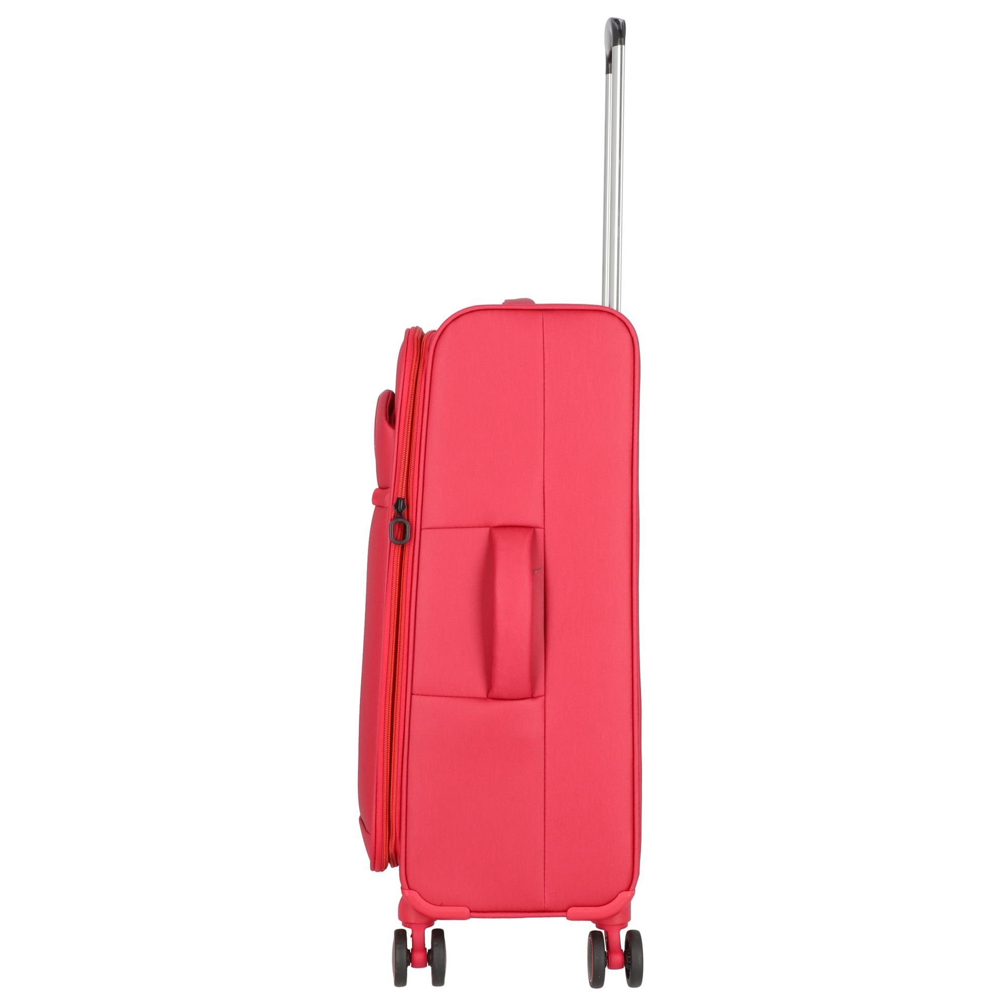 March15 Trading Trolleyset Silhouette, 4 Rollen, (3-teilig, 3 tlg), Polyester