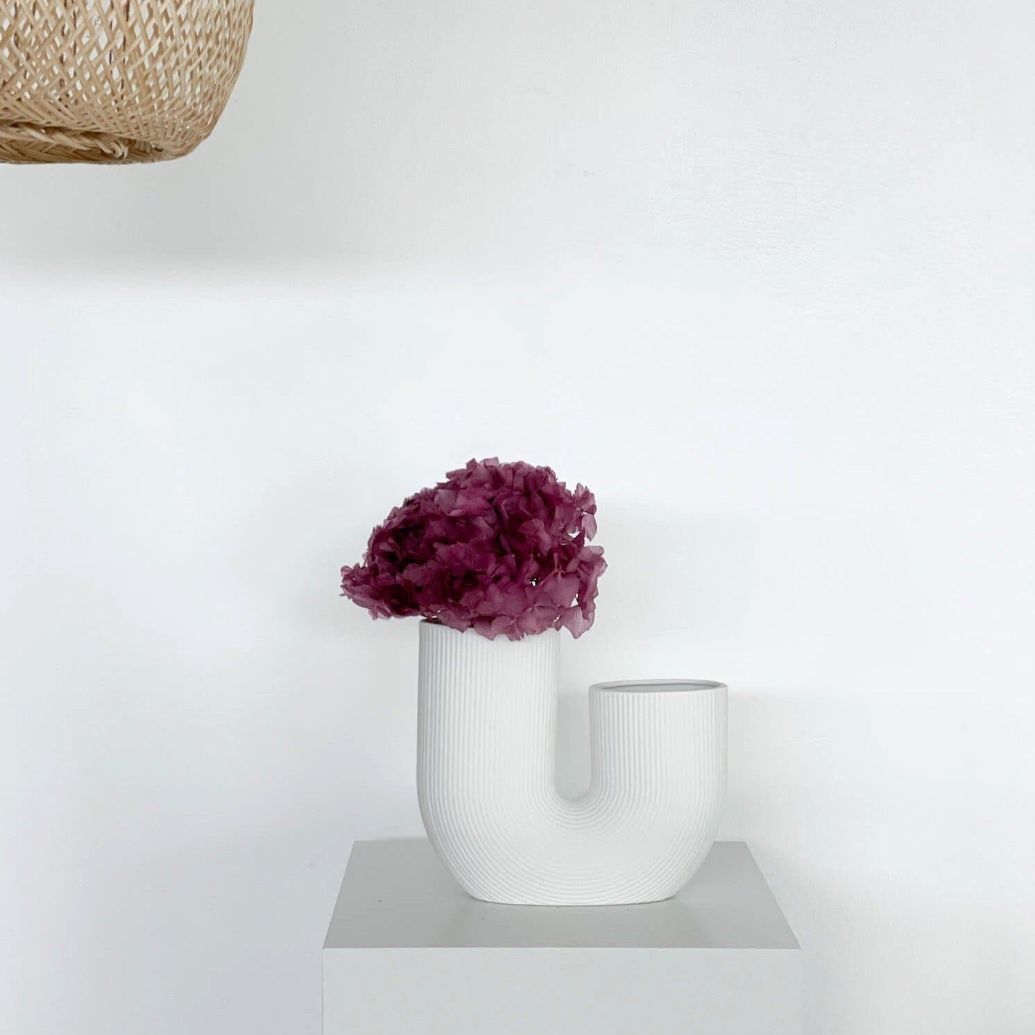 Trockenblume Hortensie: Zeitlose Schönheit als perfekte Dekoration, LYKKE & You, Höhe 20 cm