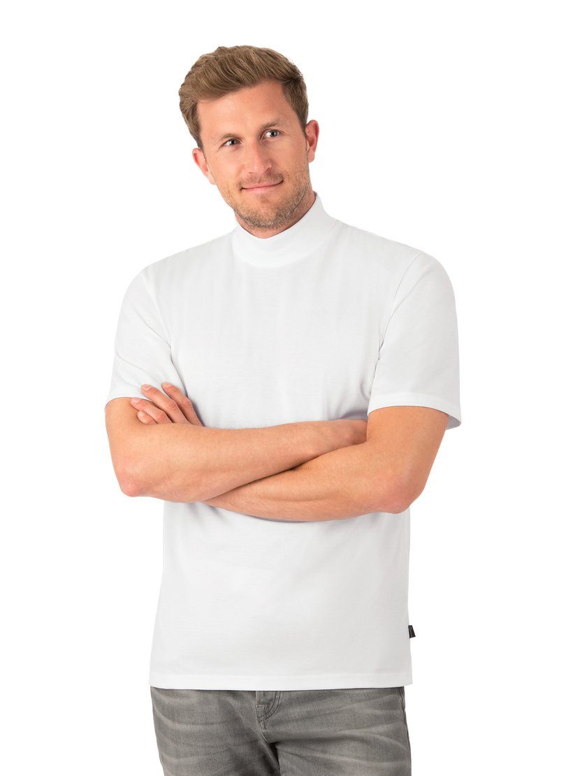 Trigema T-Shirt mit Stehkragen, Halbarm online kaufen | OTTO