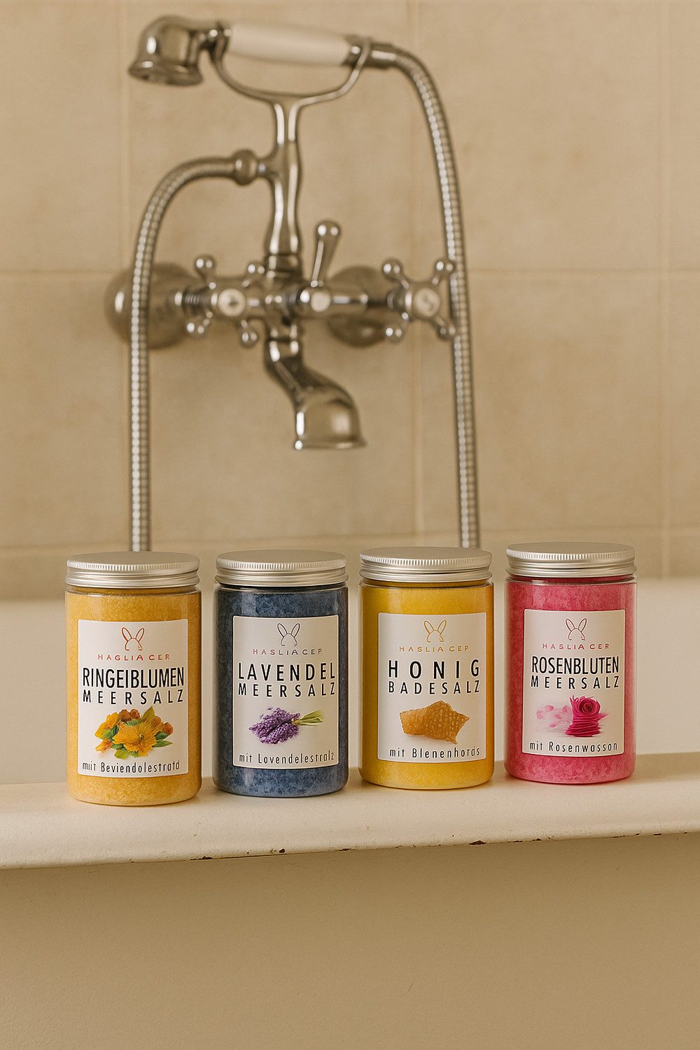 Haslinger Badezusatz Honig 450g, 1-tlg.