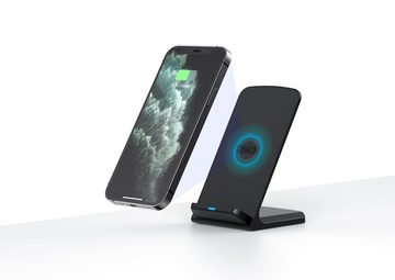 Schwaiger QLS10S 513 Wireless Charger (Ladestation, für ein komfortables kabelloses Laden, Multischutzsystem, Fremdkörpererkennung)