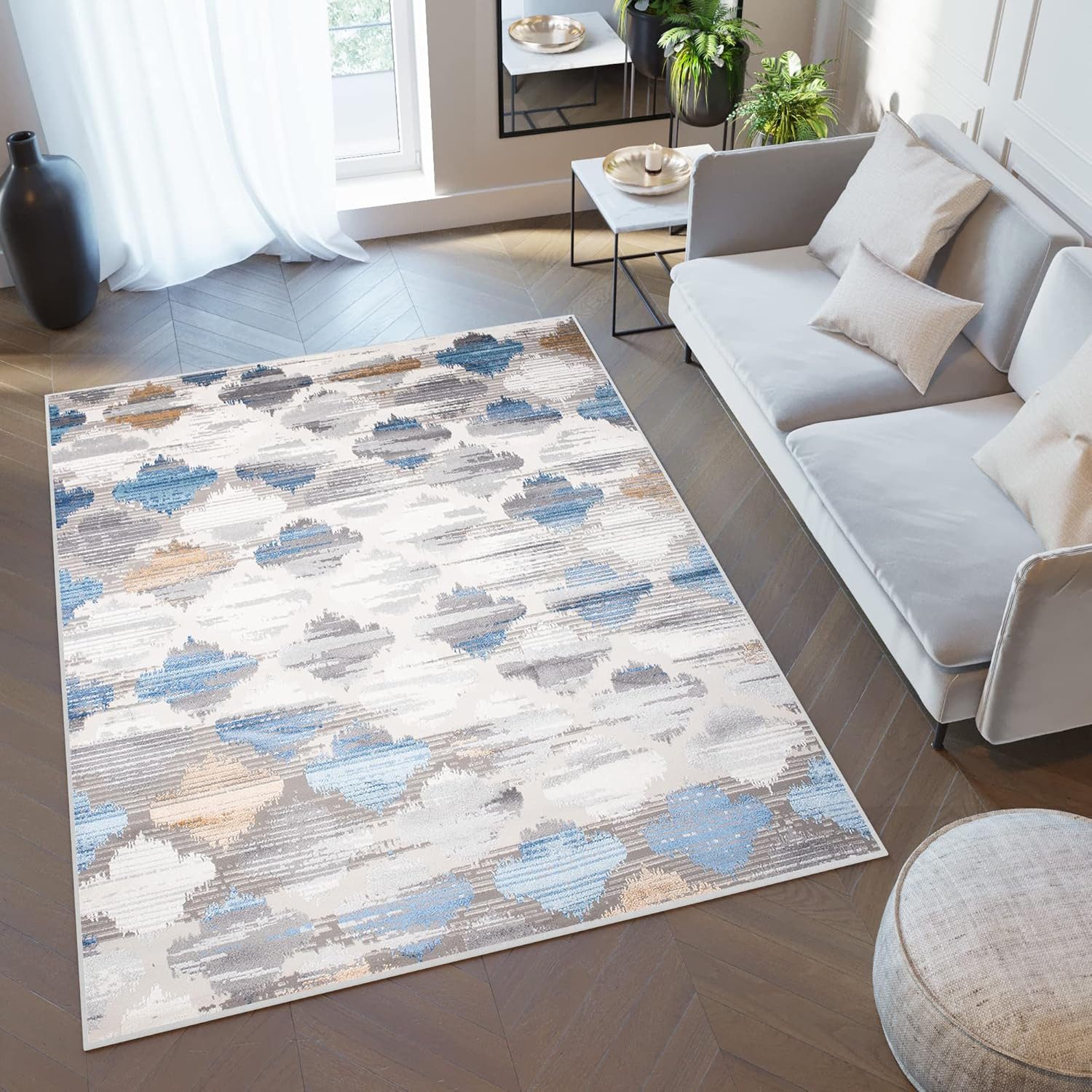 Tapiso Teppich VALLEY, rechteckig, Höhe: 9 günstig online kaufen