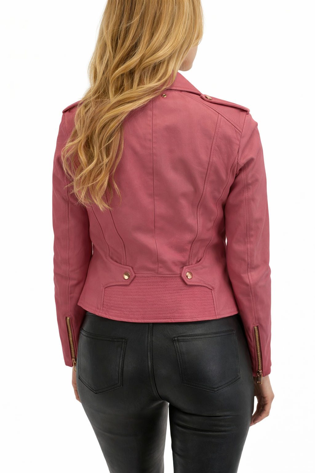 Diesel Bikerjacke Diesel L-Revi Giacca Damen Lederjacke Bikerjacke