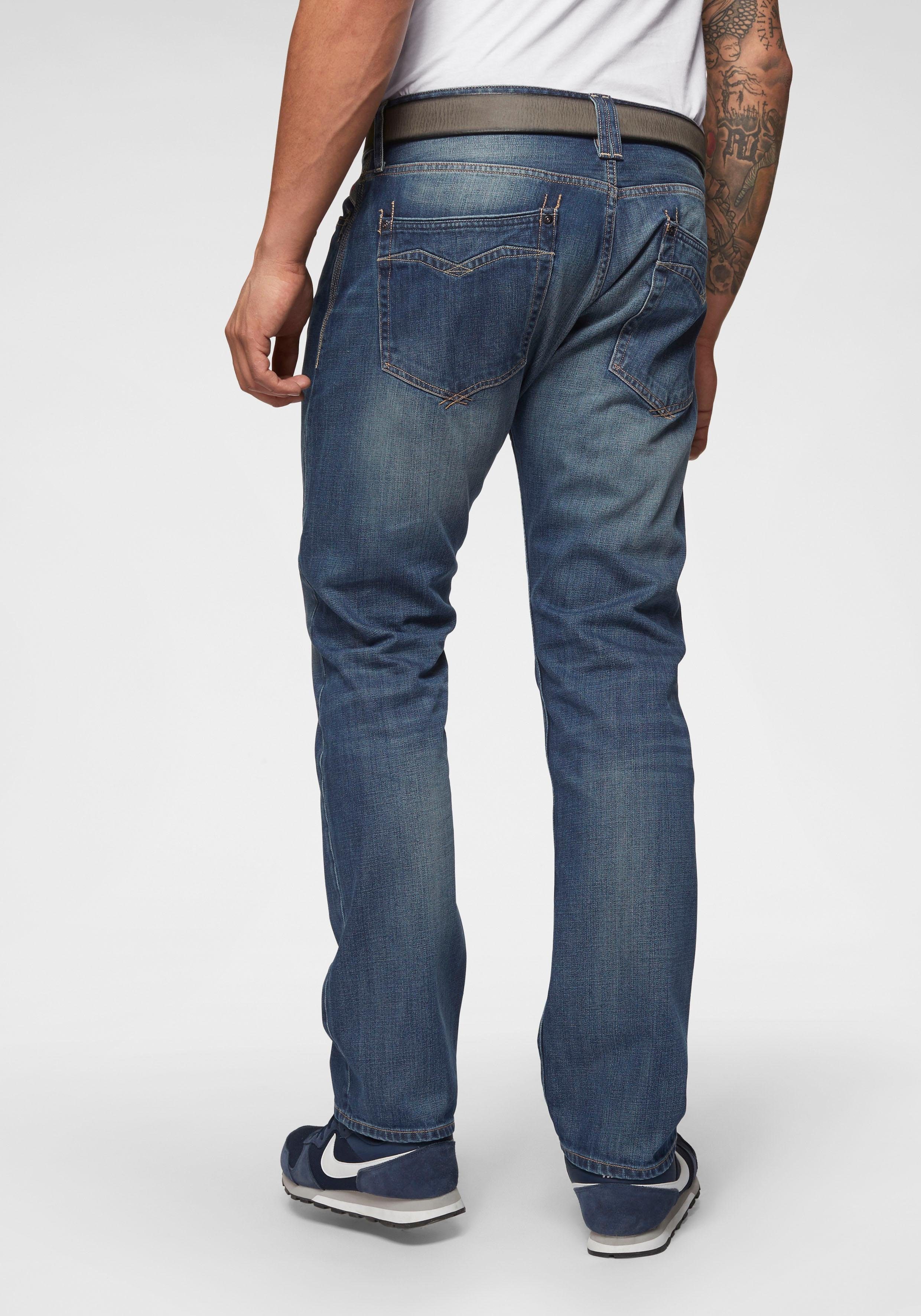 Replay Comfort-fit-Jeans »Newbill«, Coole Waschung mit und ohne Destroyed  Effekten online kaufen | OTTO