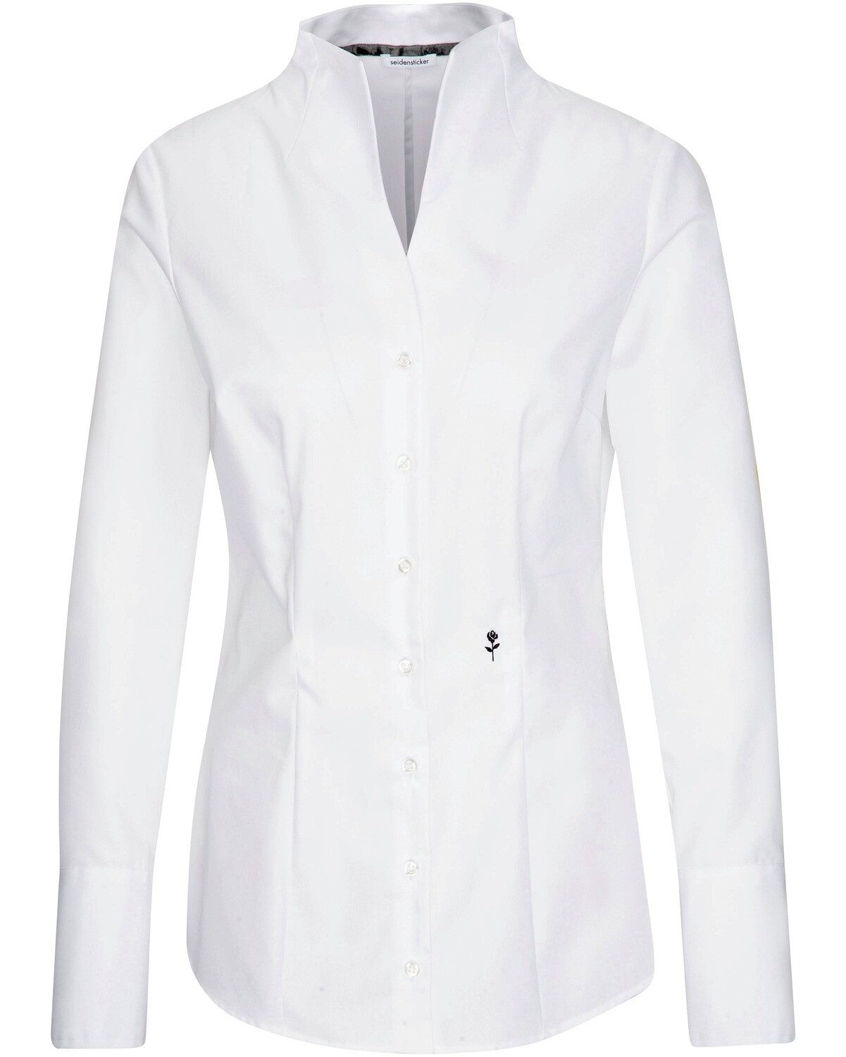 seidensticker Hemdbluse Popeline Kelchkragenbluse günstig online kaufen