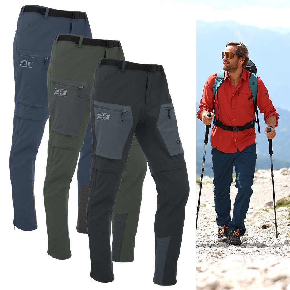 Maul Softshellhose Maul - Eiger 2XT - Herren Zip-Off Wanderhose 2 in 1 Trekkinghose