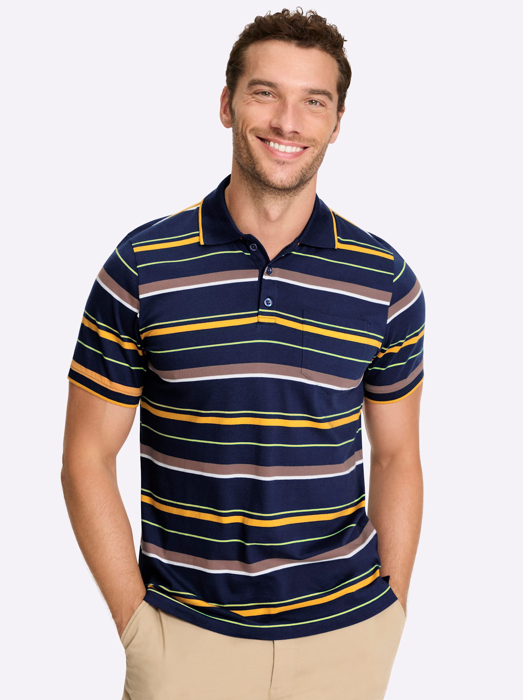 Witt T-Shirt Kurzarm-Poloshirt Kurzarm
