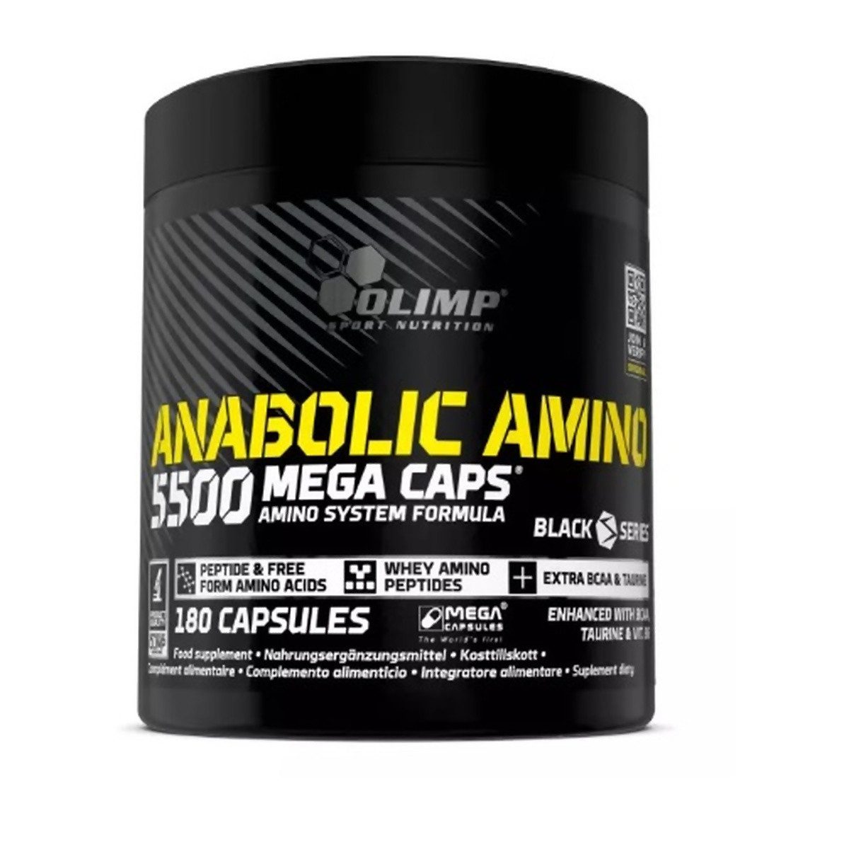Olimp Sport Nutrition Anabolic Amino 5500 (180 Mega Kapseln) Kapseln, 144 g