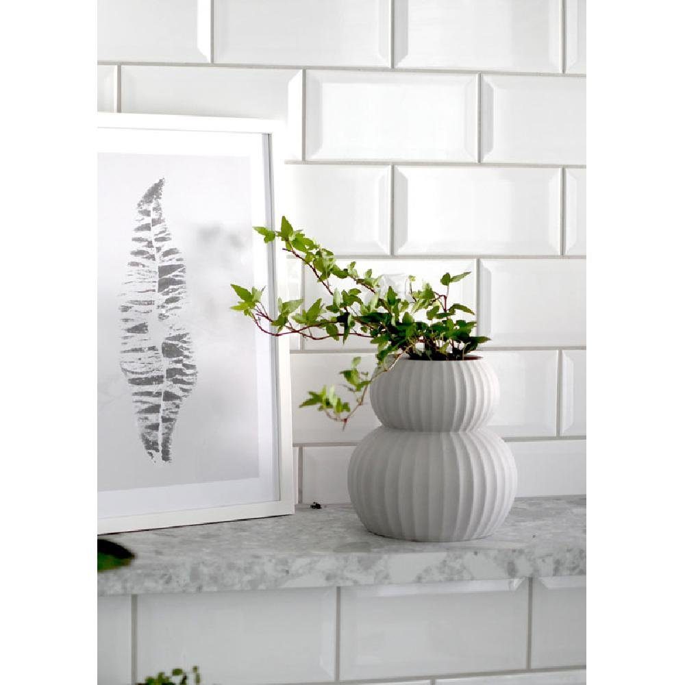 Storefactory Blumentopf Vase Übertopf Sandhamn Light Grey