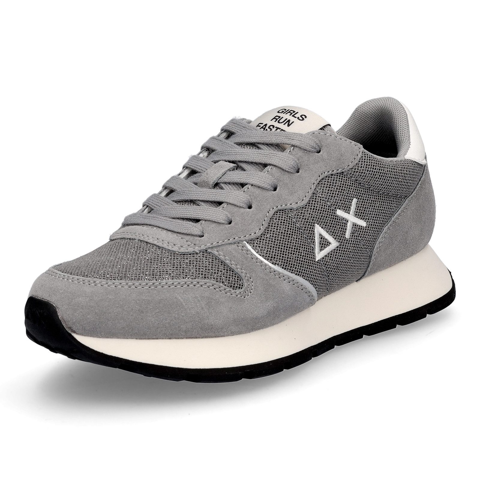 SUN 68 Sun68 Damen Кроссовки Ally Glitter Textile grau Кроссовки