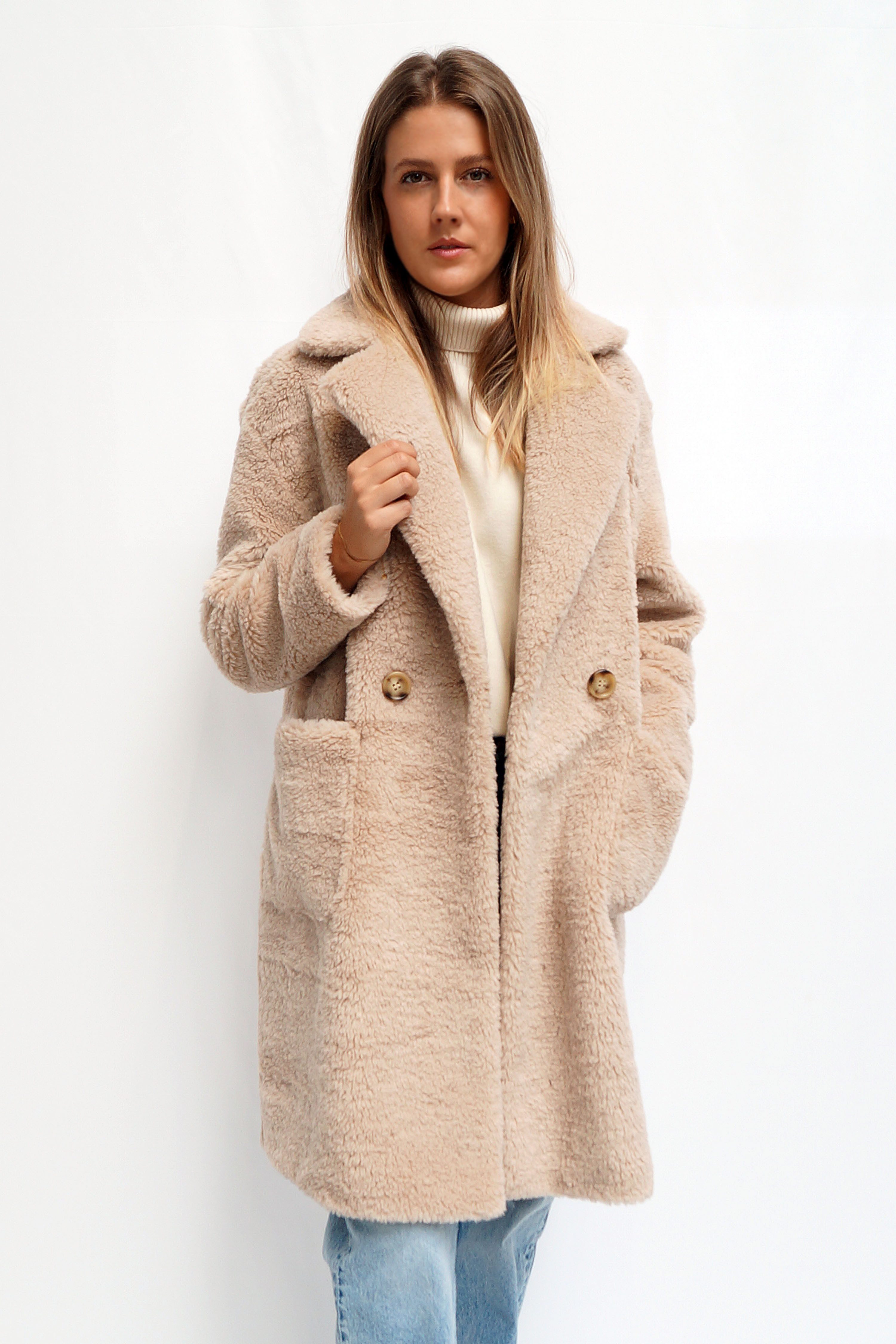 FUNK since 1776 Fellimitatmantel Teddyplüschmantel günstig online kaufen