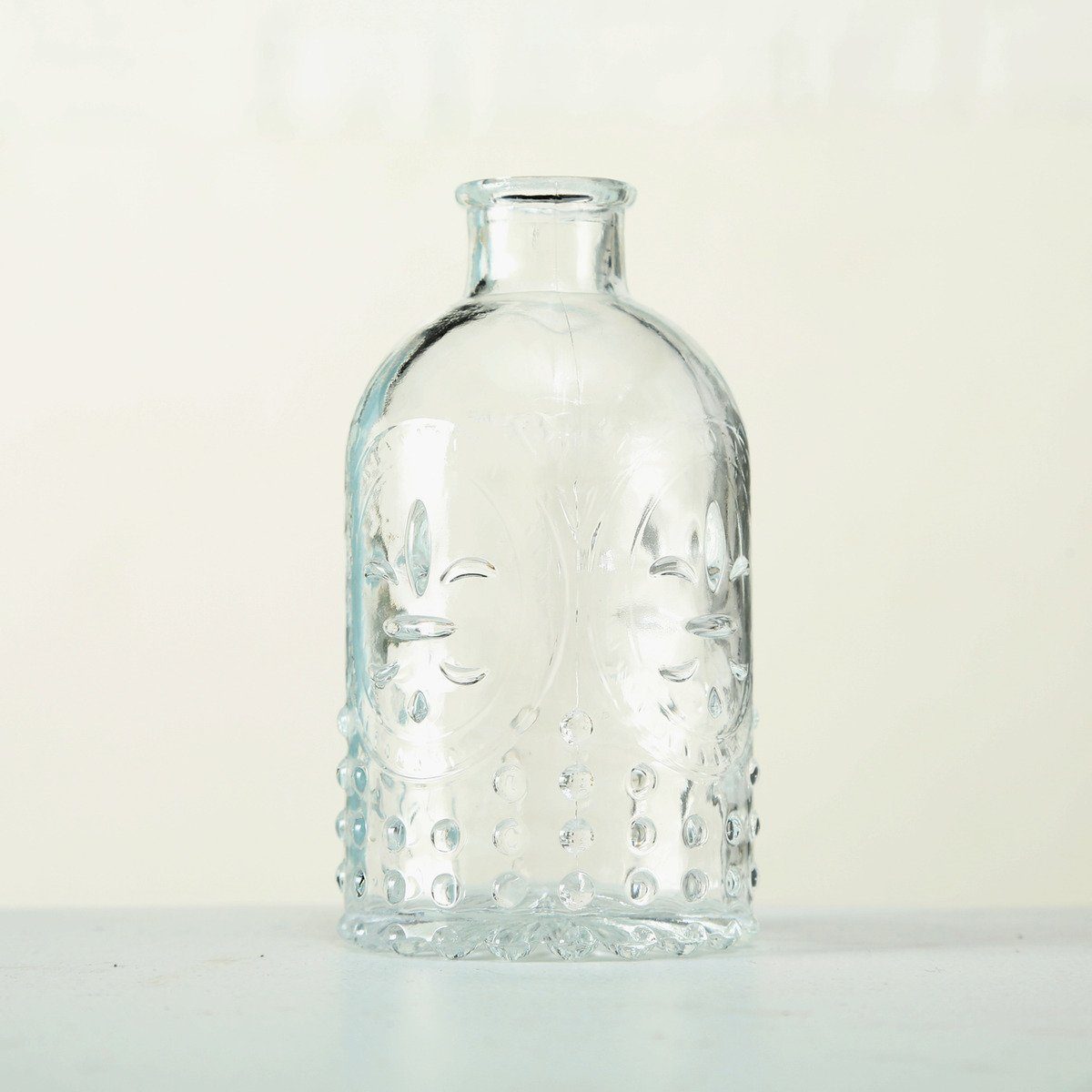 BOLTZE Tischvase 3-teilig Blumenvase Tischdekoration Glas-Vase Country für