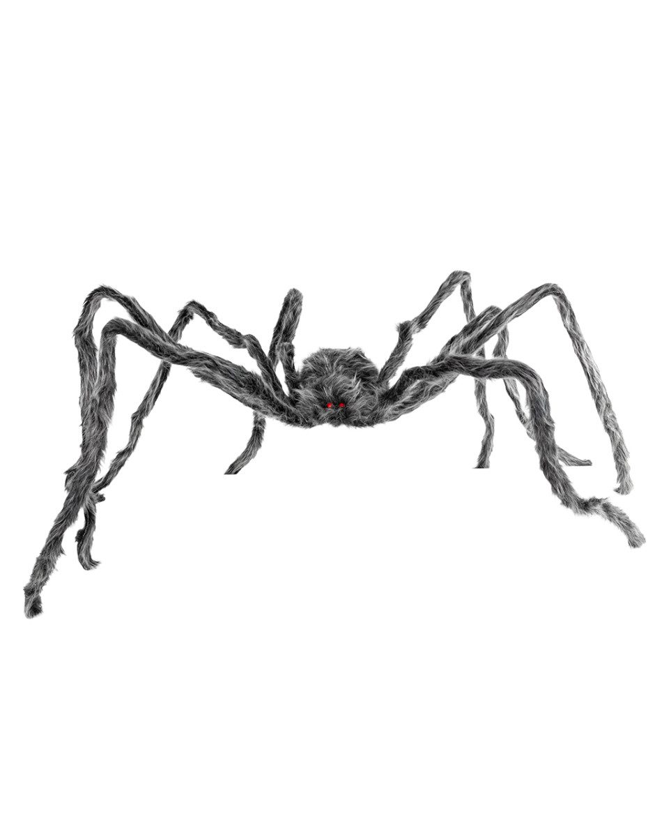 Horror-Shop Dekoobjekt XXL Spinne als Horror Deko 228cm