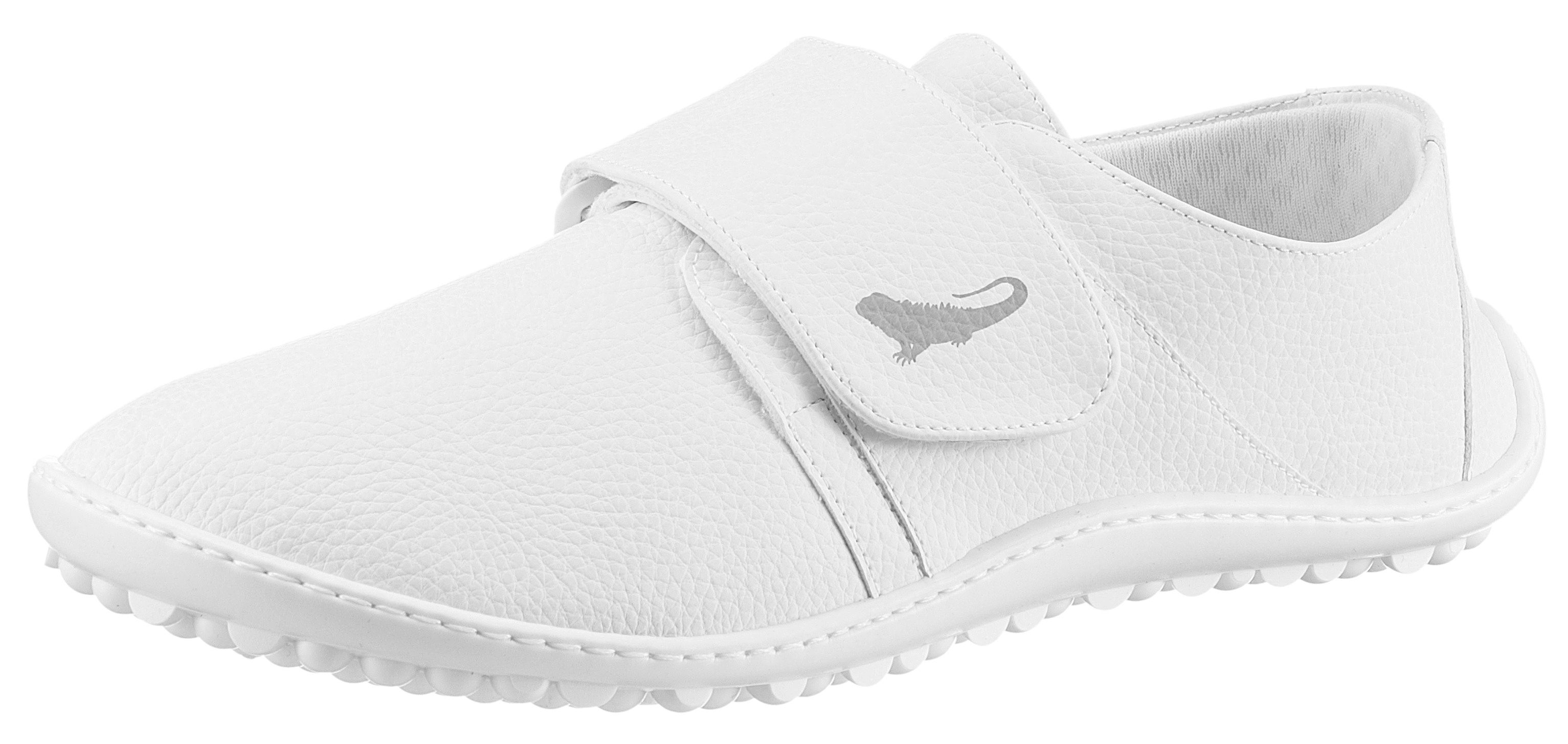 Leguano Berufsschuh NERON Barfußschuh Klettschuh, Freizeitschuh, Bequemschuh mit Klettverschluss