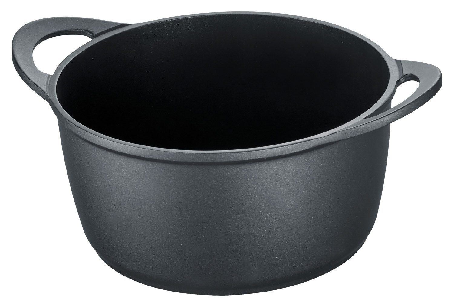 Berndes Kochtopf VIENNA, Ø 24 cm, Deckel aus Spezialglas, Aluminiumguss, mit Dunstablass, Antihaftbeschichtet, 4,5 Liter, hitzebeständig