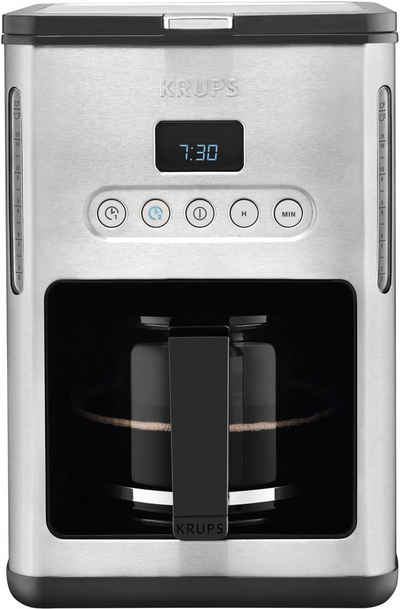 Krups Filterkaffeemaschine KM442D, 1,25l Kaffeekanne, Papierfilter 1x4, mit Keep Warm-Funktion