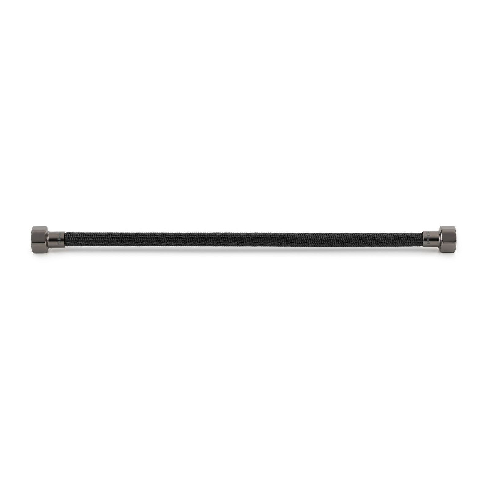 TUCAI Flexschlauch Flexschlauch DN8 IG/IG 1/2" -400mm Schwarz Schwarzstahl