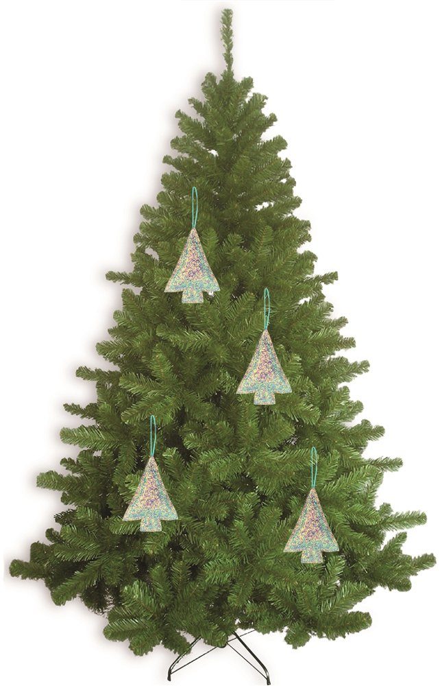 RIFFELMACHER & WEINBERGER Weihnachtsbaumkugel Riffelmacher Christbaumschmuck Tannenbaum 18cm wei