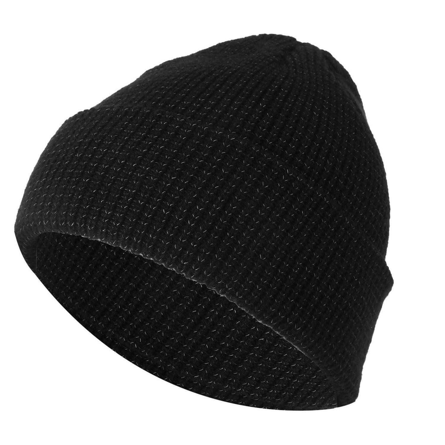 LuxusKollektion Strickmütze Reflektierende Wintermütze Herren mit 360° Sichtbarkeit (1-St)
