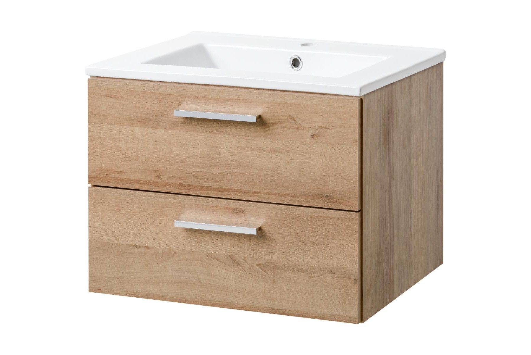 Xlmoebel Waschtisch Hängendes Waschbecken 60cm für hochwertige Badezimmermöbel (2-St), Made in Europa