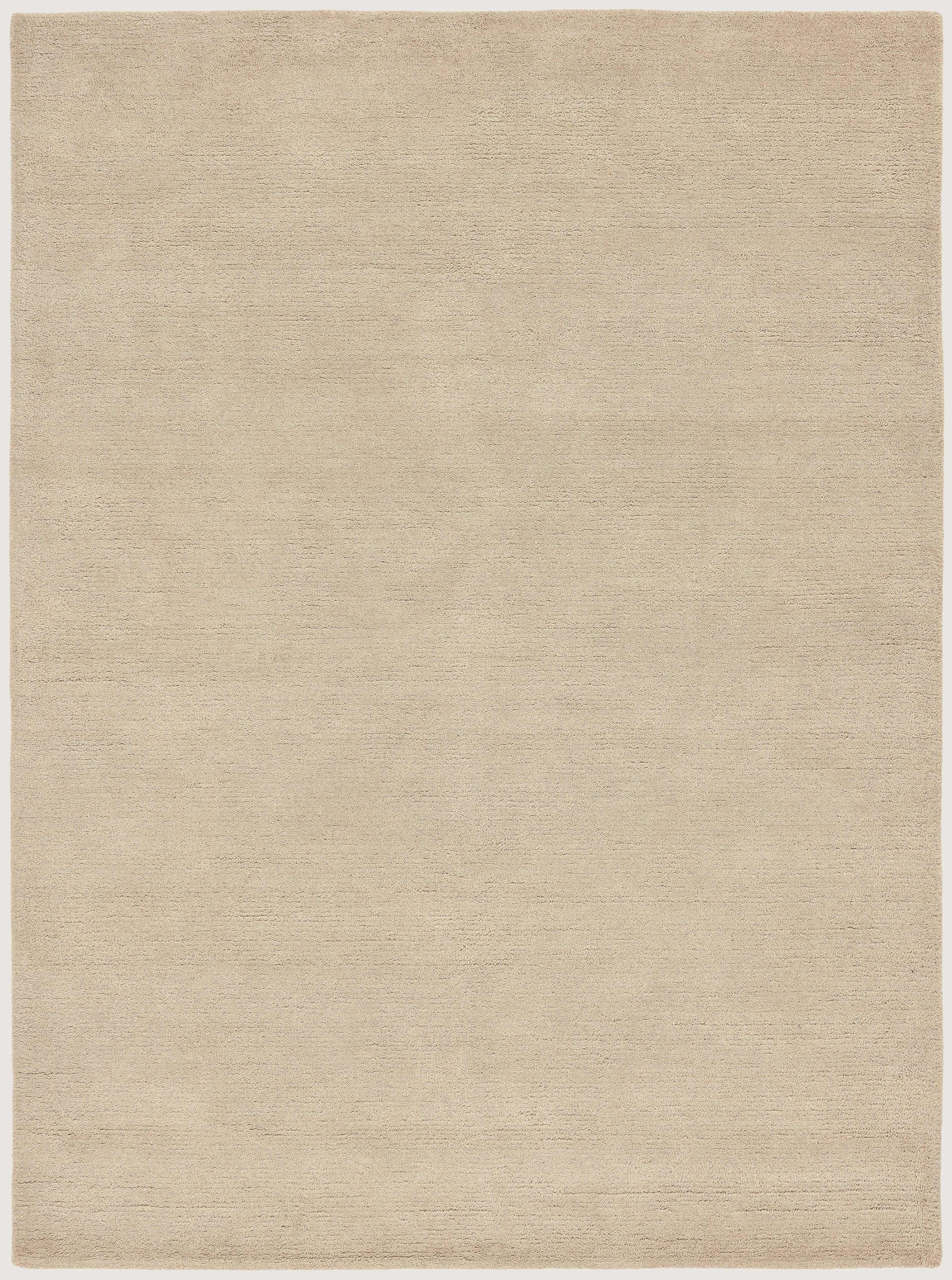 my home Wollteppich Gabbo Natur, Handgefertigt, Teppich, reine Wolle, melie günstig online kaufen